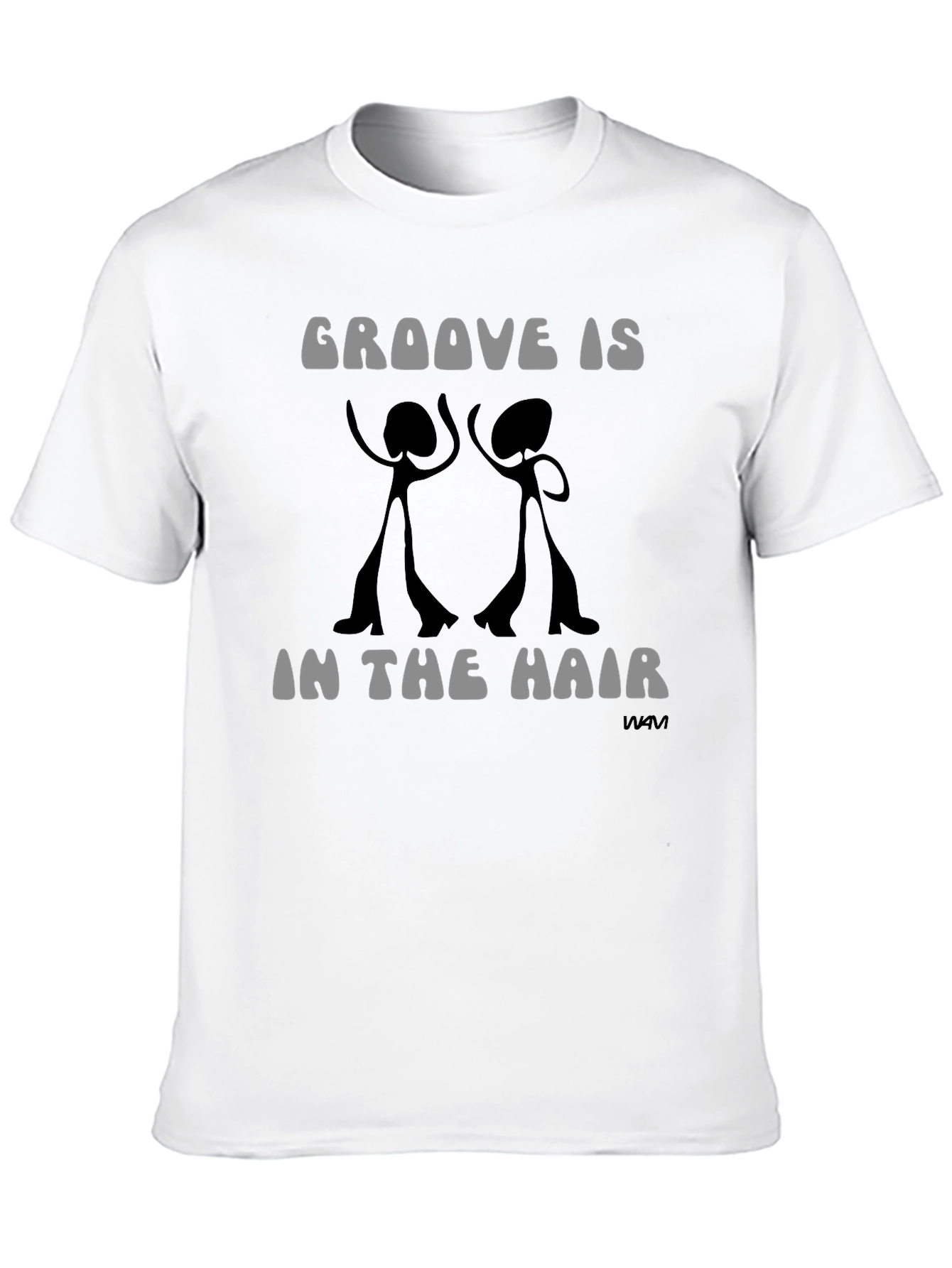 Groove Is In The Hair Graphic T-Shirt