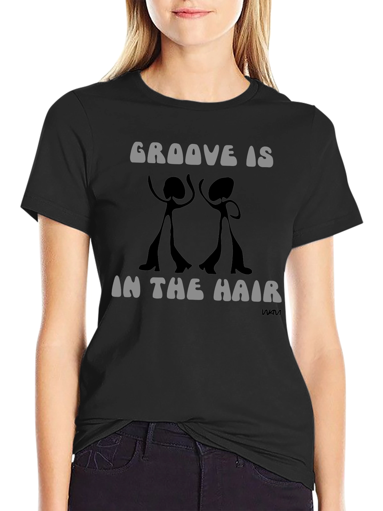 Groove Is In The Hair Graphic T-Shirt