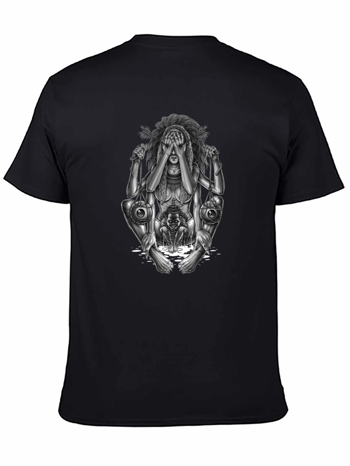 Unique Graphic Tee - Artistic Statement Piece