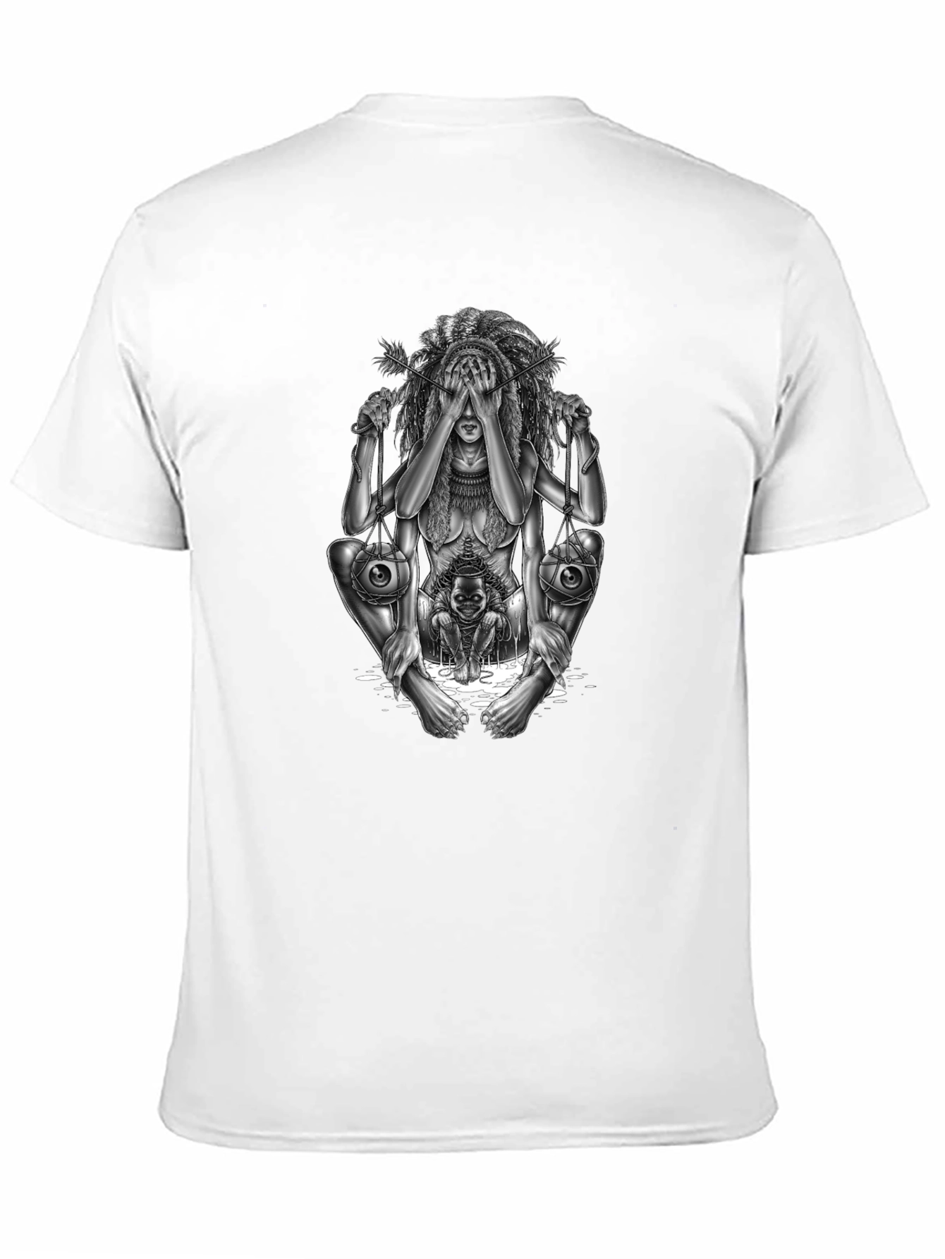 Unique Graphic Tee - Artistic Statement Piece
