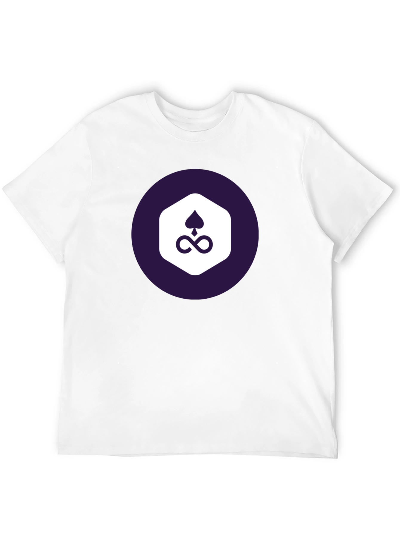 Stylish Black Tee with Unique Graphic Design