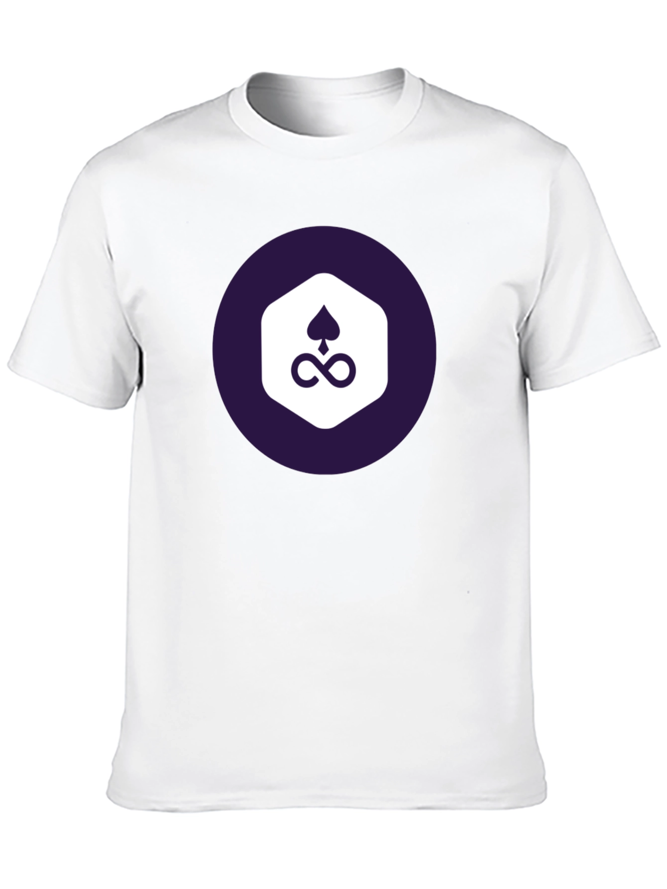 Stylish Black Tee with Unique Graphic Design