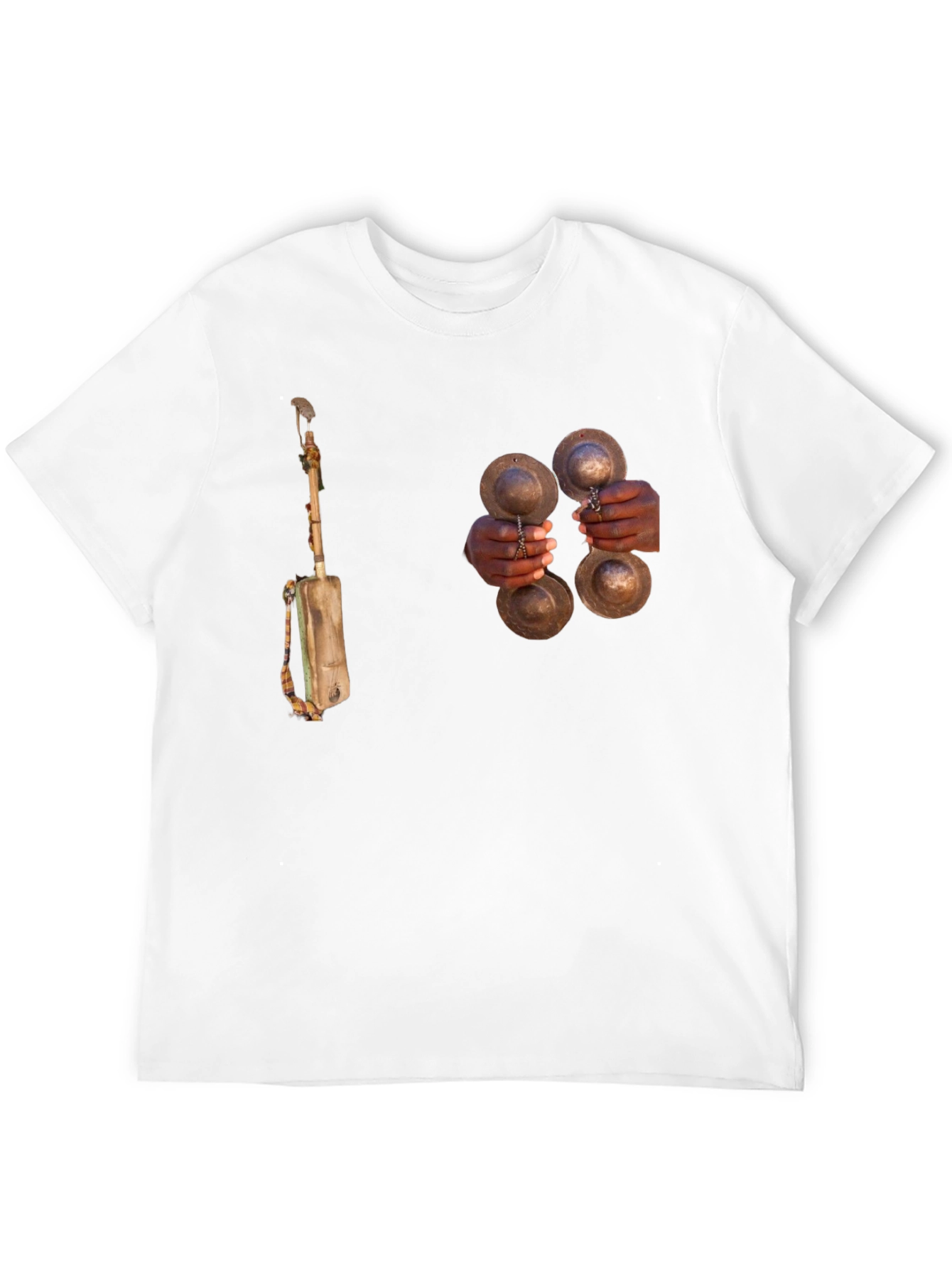 Unique Graphic T-Shirt - Musical Instrument Print