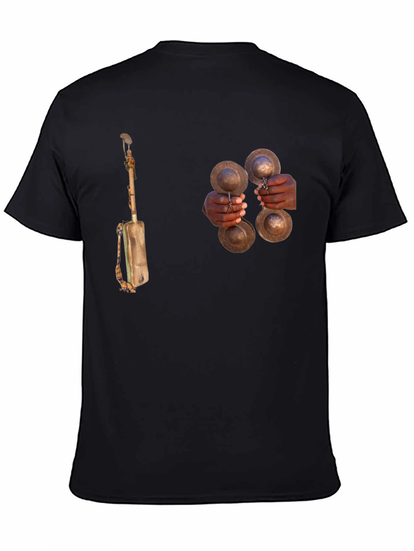 Unique Graphic T-Shirt - Musical Instrument Print