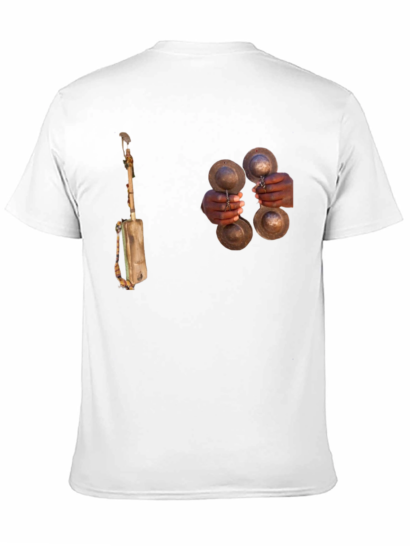 Unique Graphic T-Shirt - Musical Instrument Print