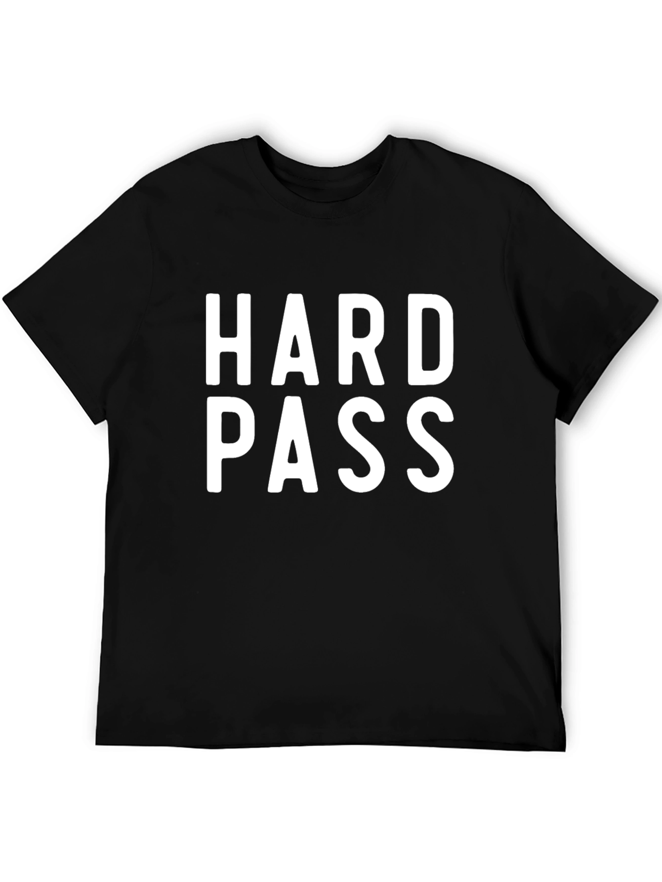 Hard Pass Graphic Tee - Bold Statement Shirt