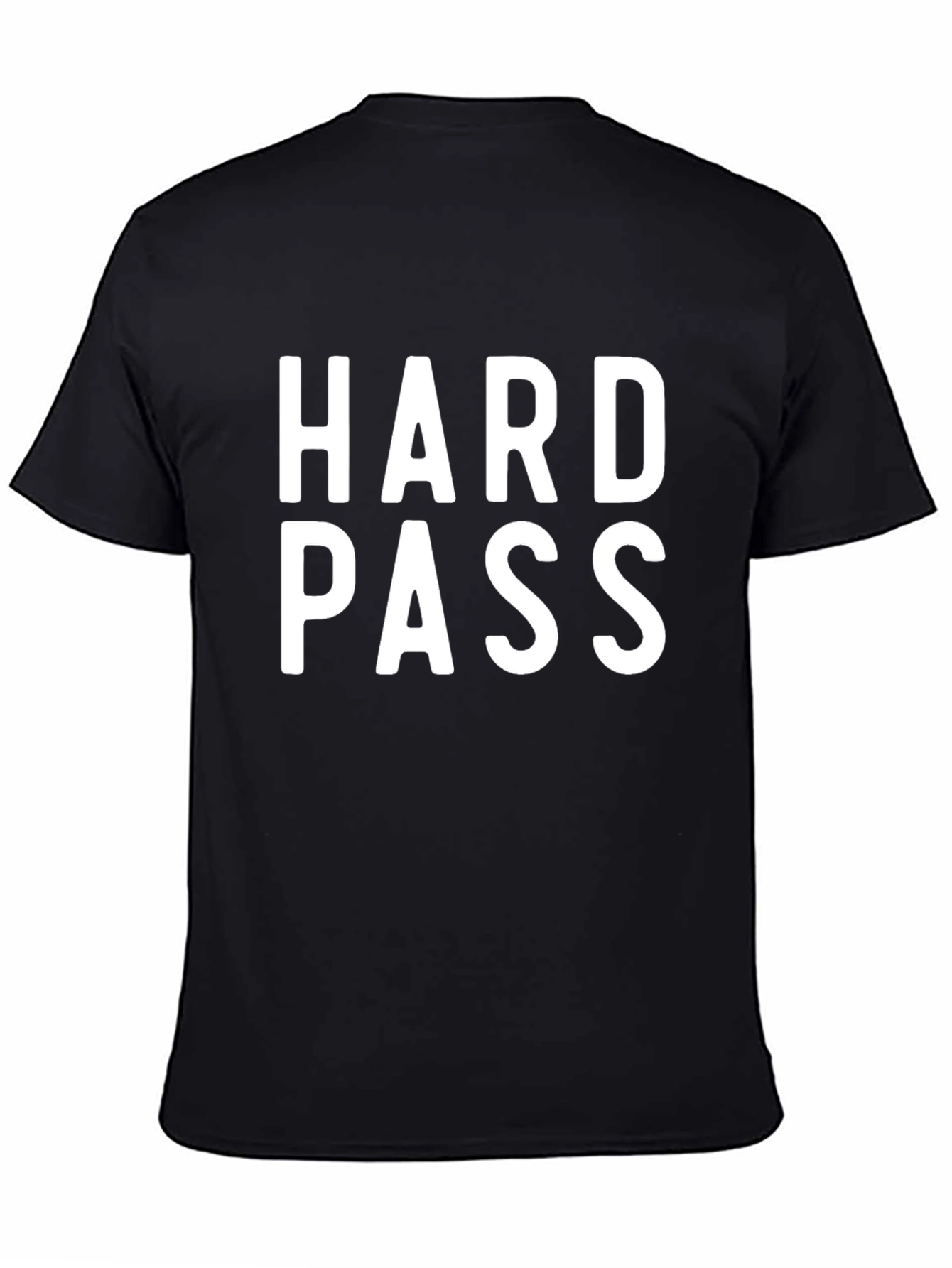 Hard Pass Graphic Tee - Bold Statement Shirt