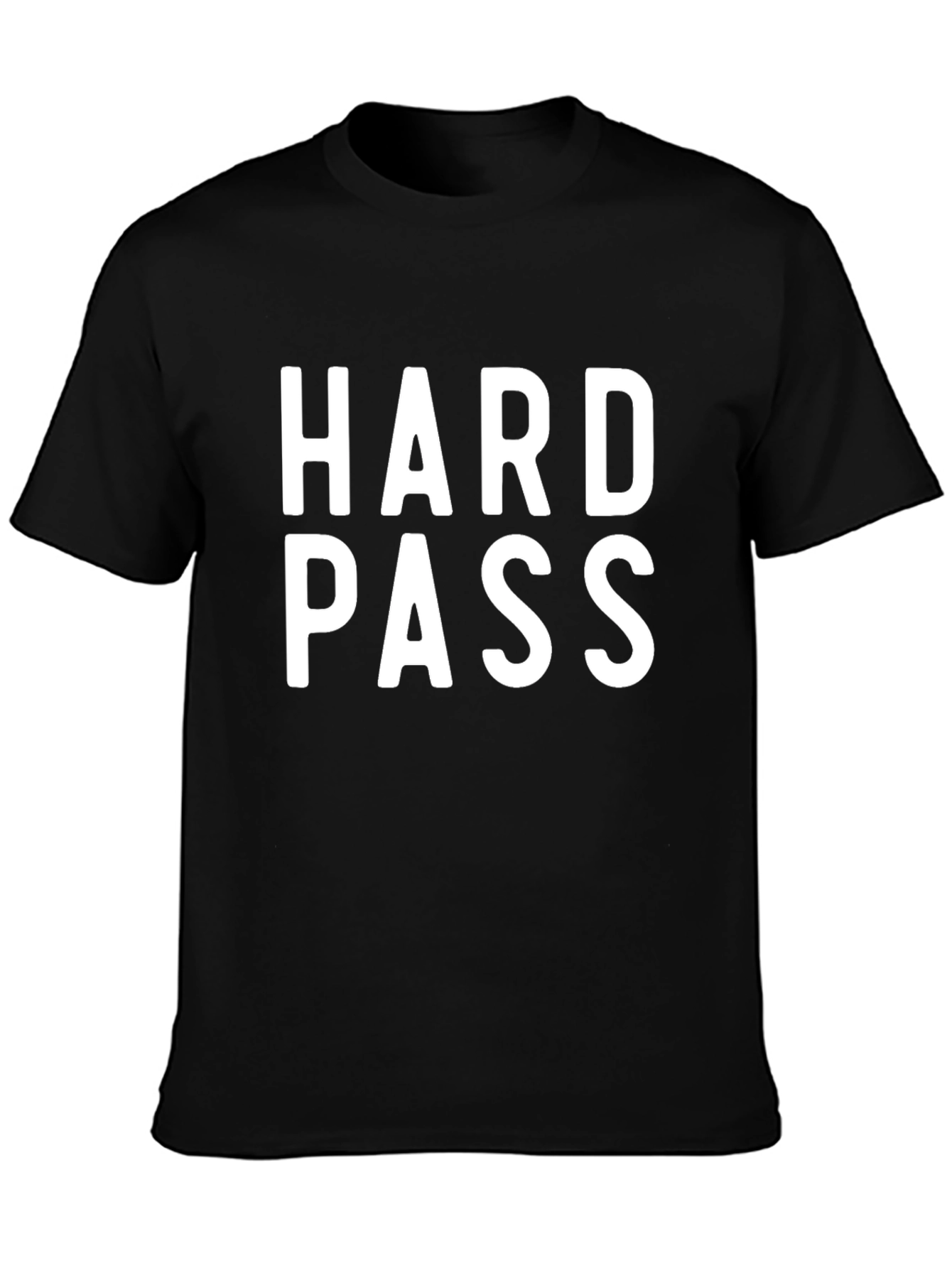 Hard Pass Graphic Tee - Bold Statement Shirt