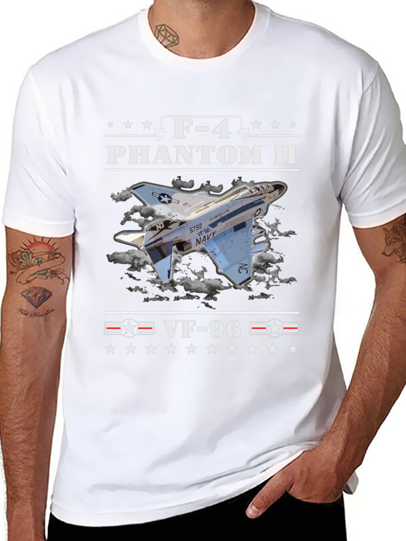 F-4 Phantom II VF-96 Navy Jet T-Shirt