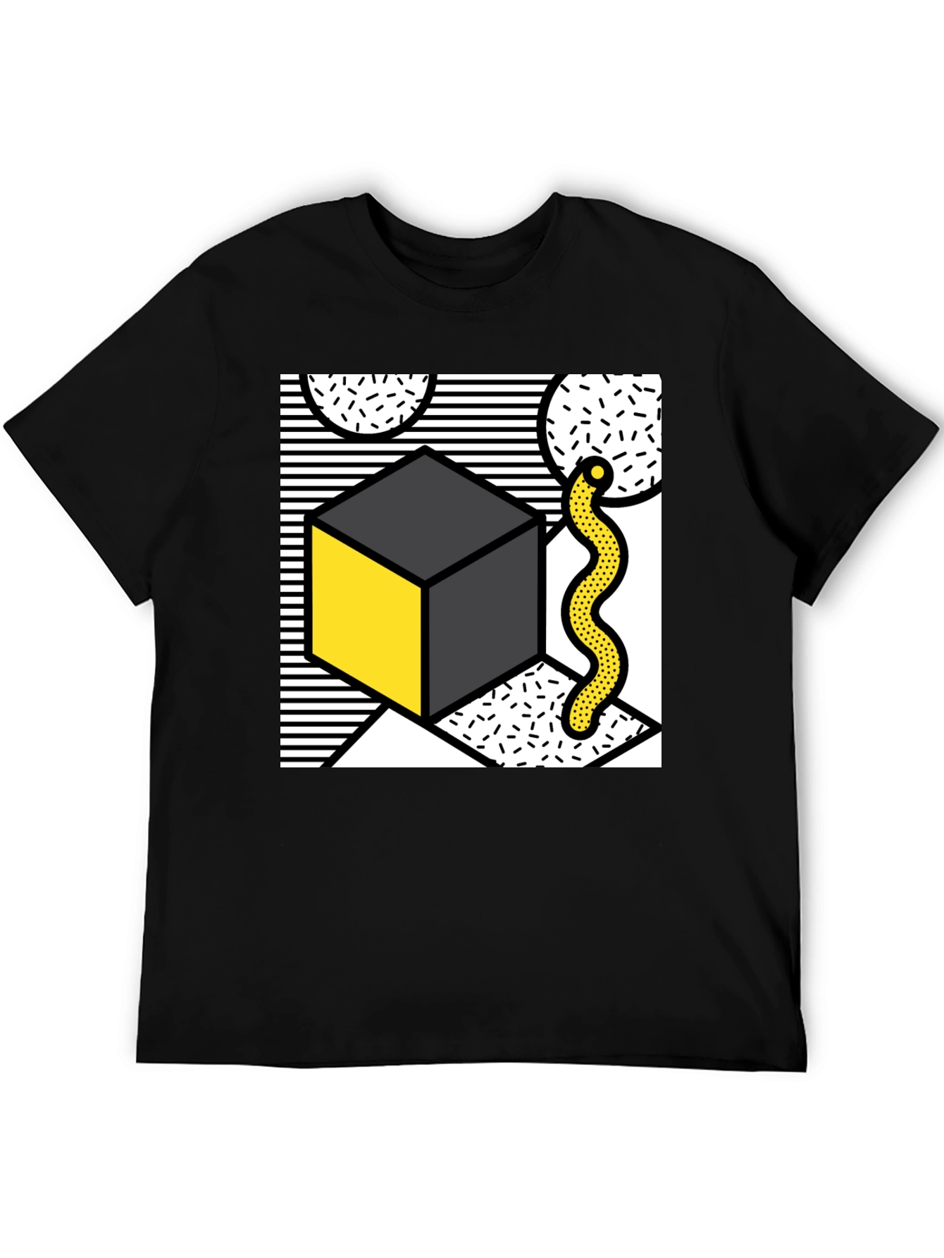 Abstract Geometric Art Graphic Tee