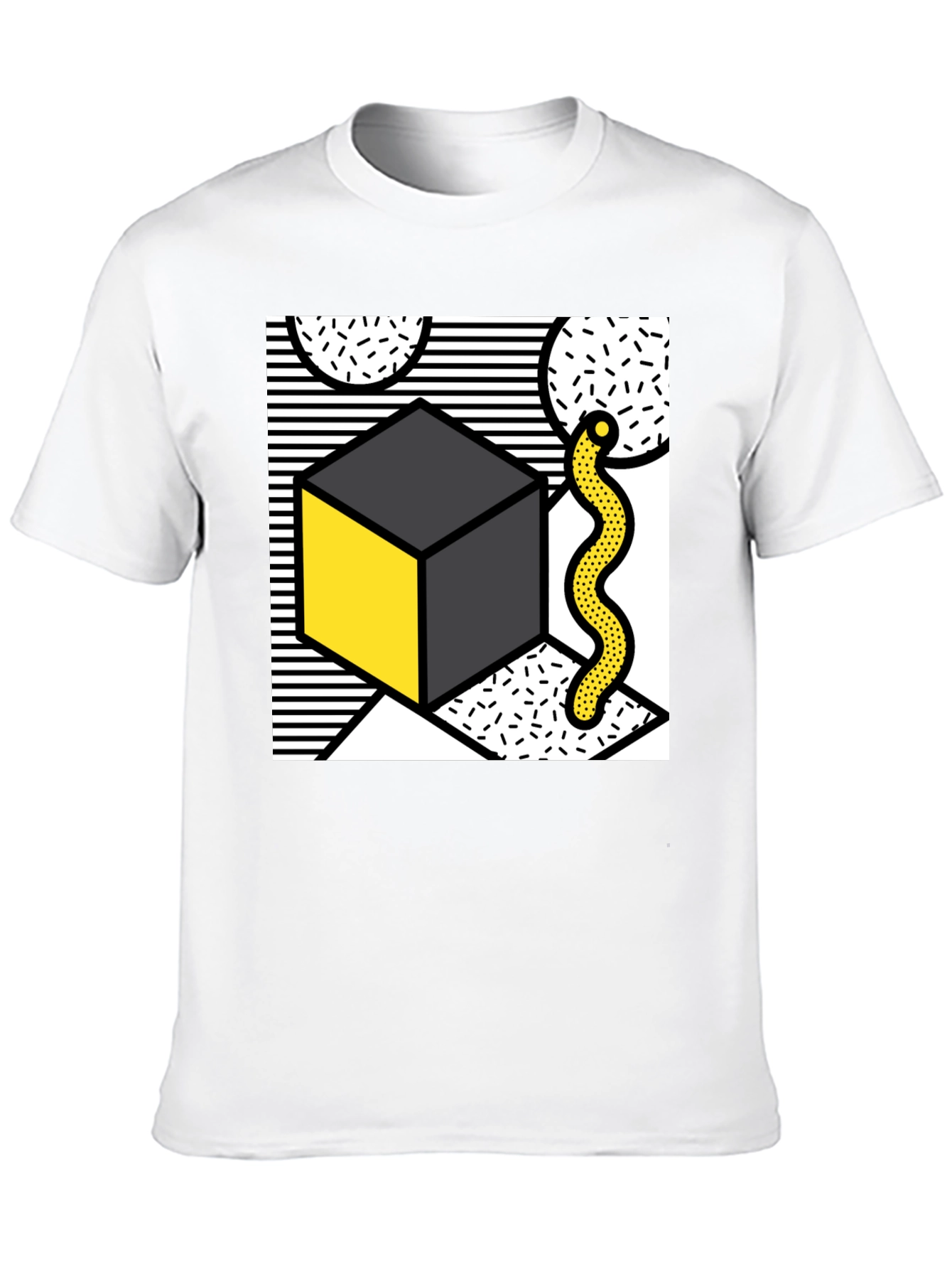 Abstract Geometric Art Graphic Tee