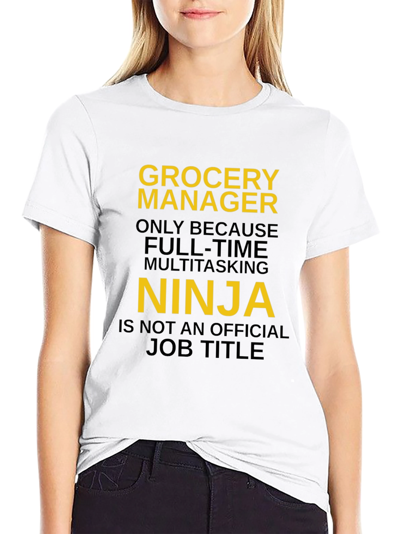 Grocery Manager Ninja T-Shirt
