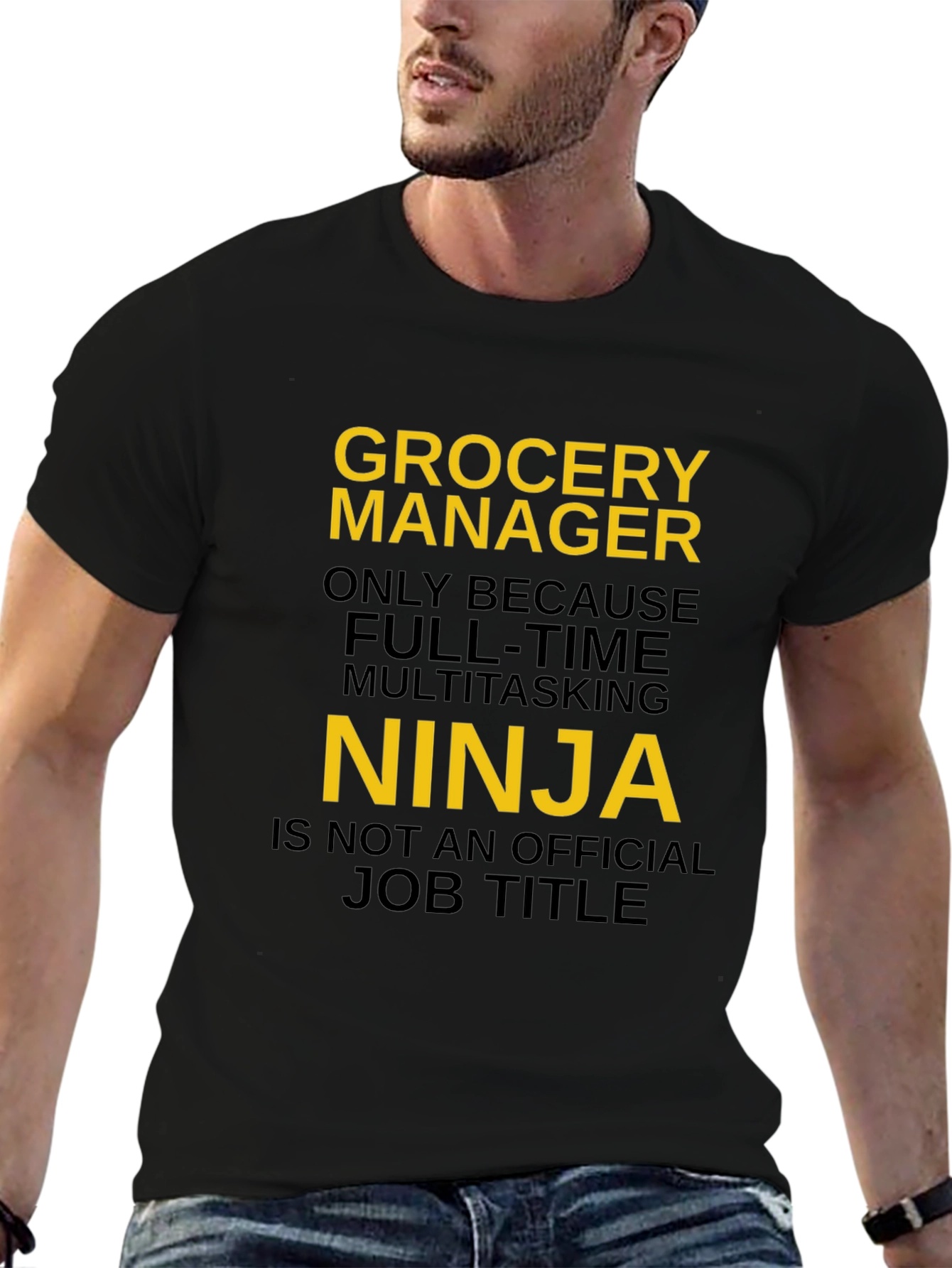 Grocery Manager Ninja T-Shirt
