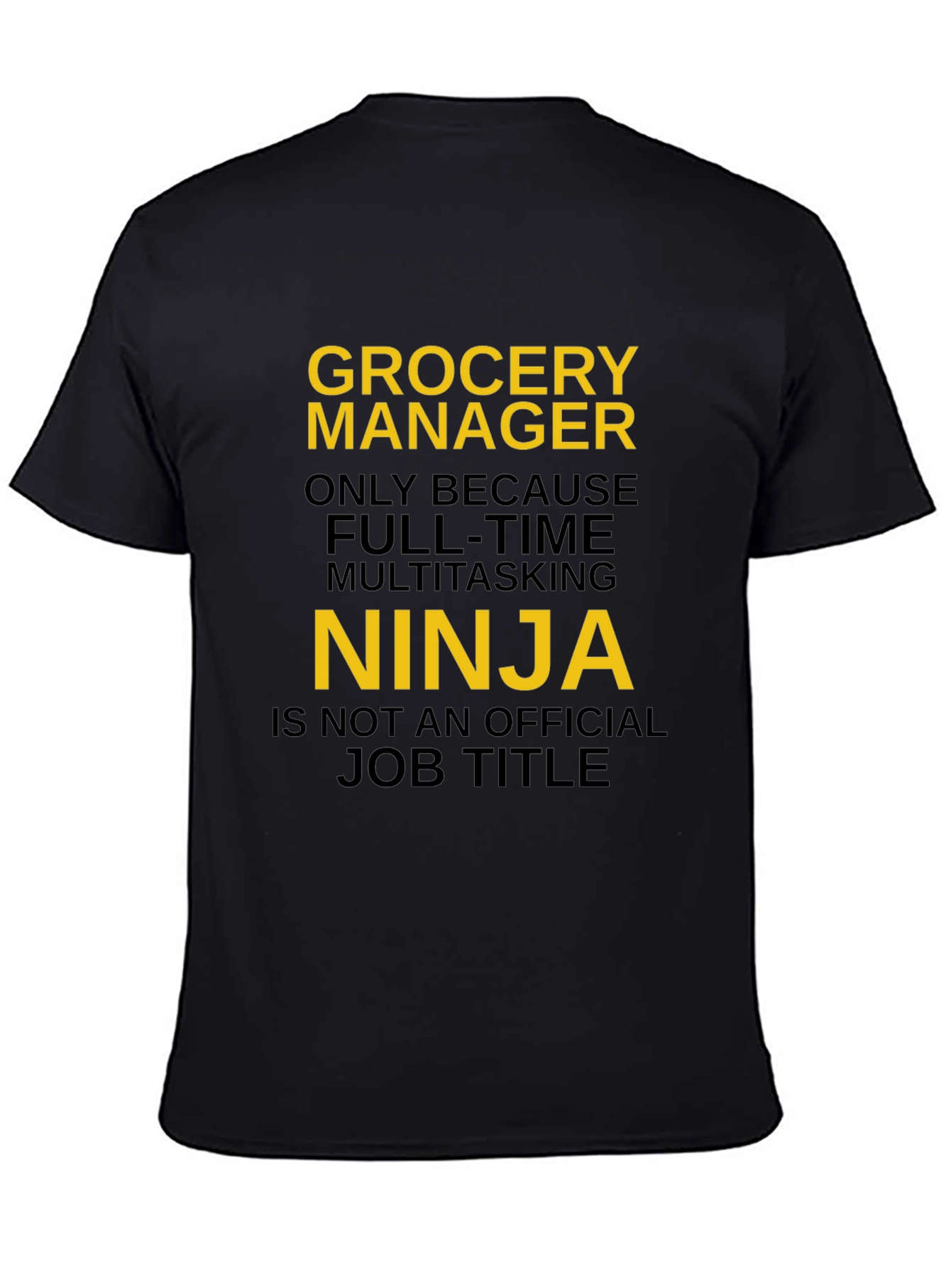 Grocery Manager Ninja T-Shirt