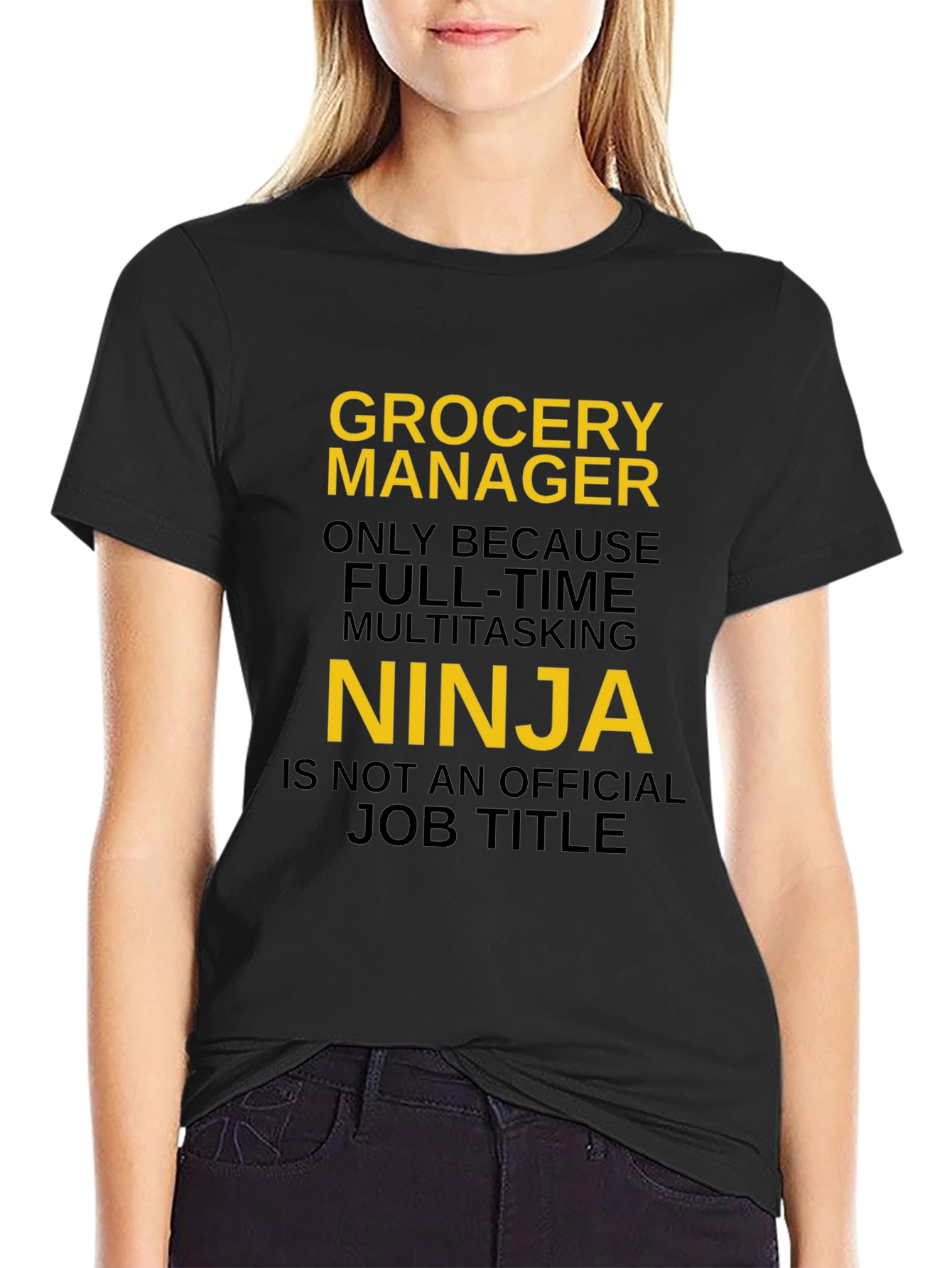 Grocery Manager Ninja T-Shirt