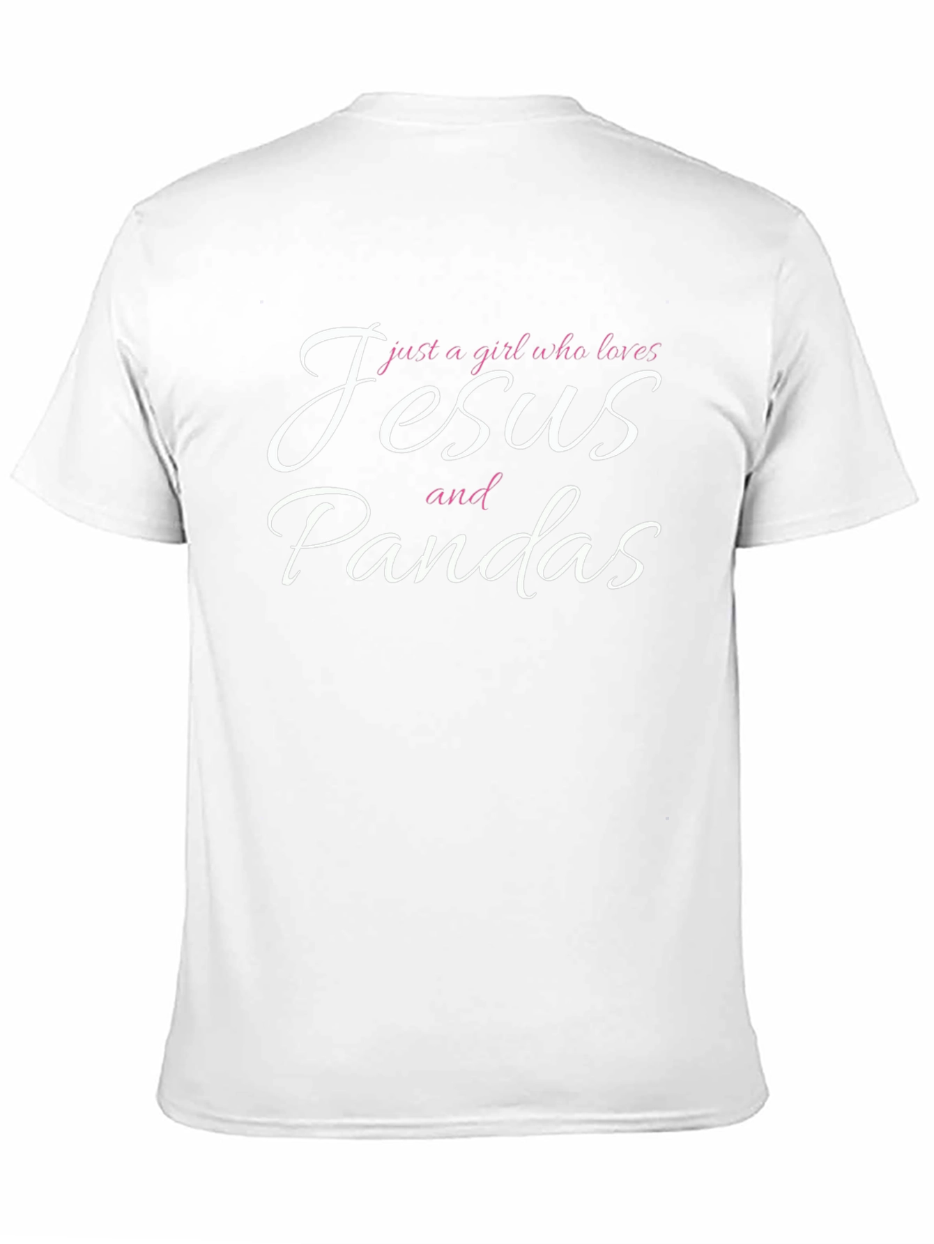 Jesus & Pandas T-Shirt - Girl Who Loves Tee