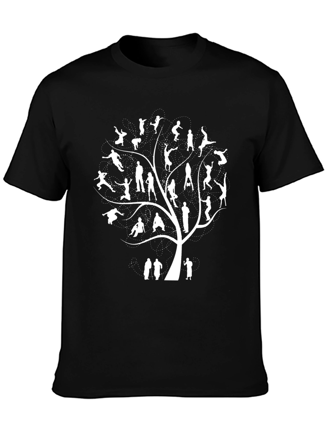 Tree of Life T-Shirt - Dancer Silhouette Graphic Tee