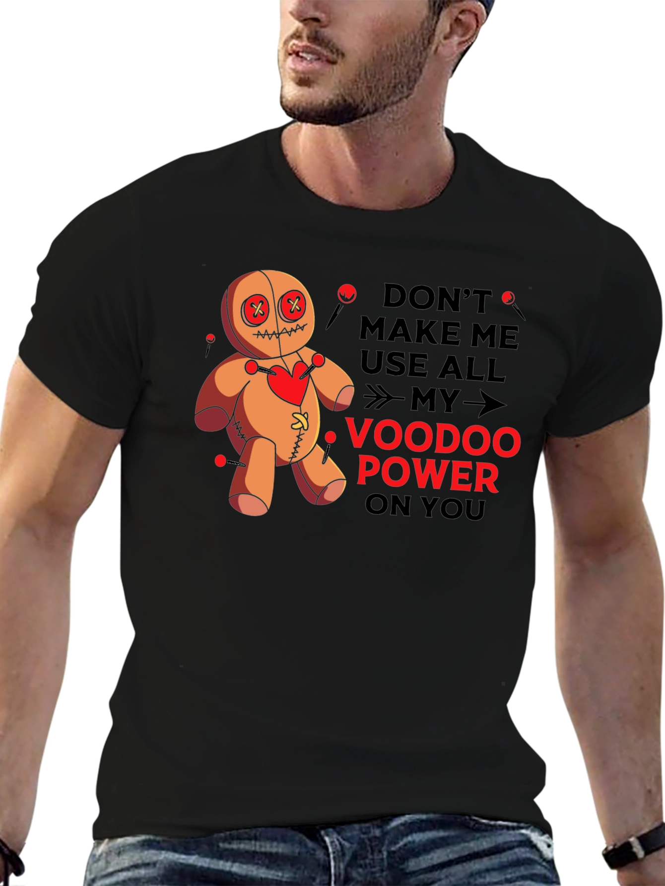 Voodoo Power Graphic T-Shirt