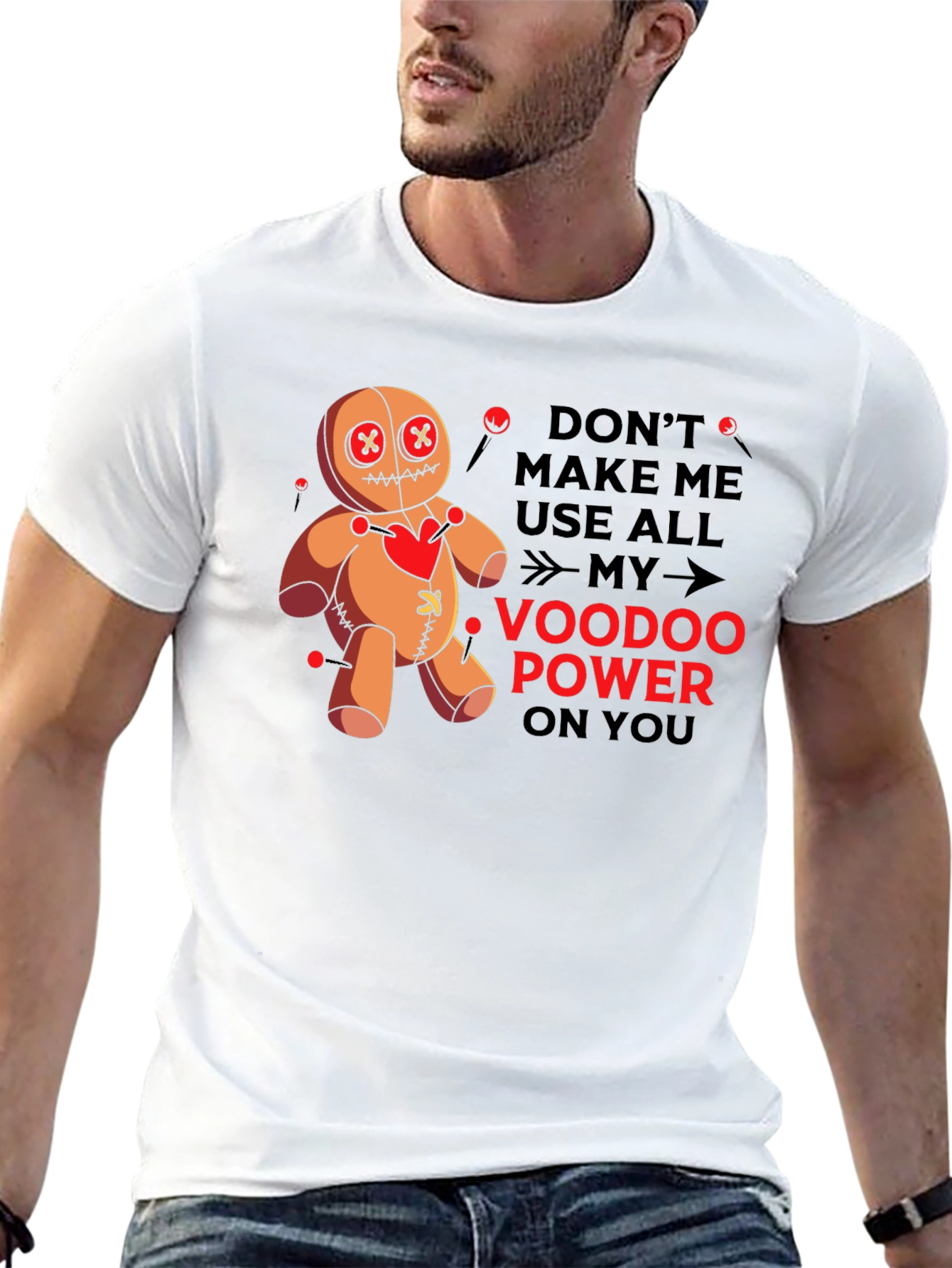 Voodoo Power Graphic T-Shirt