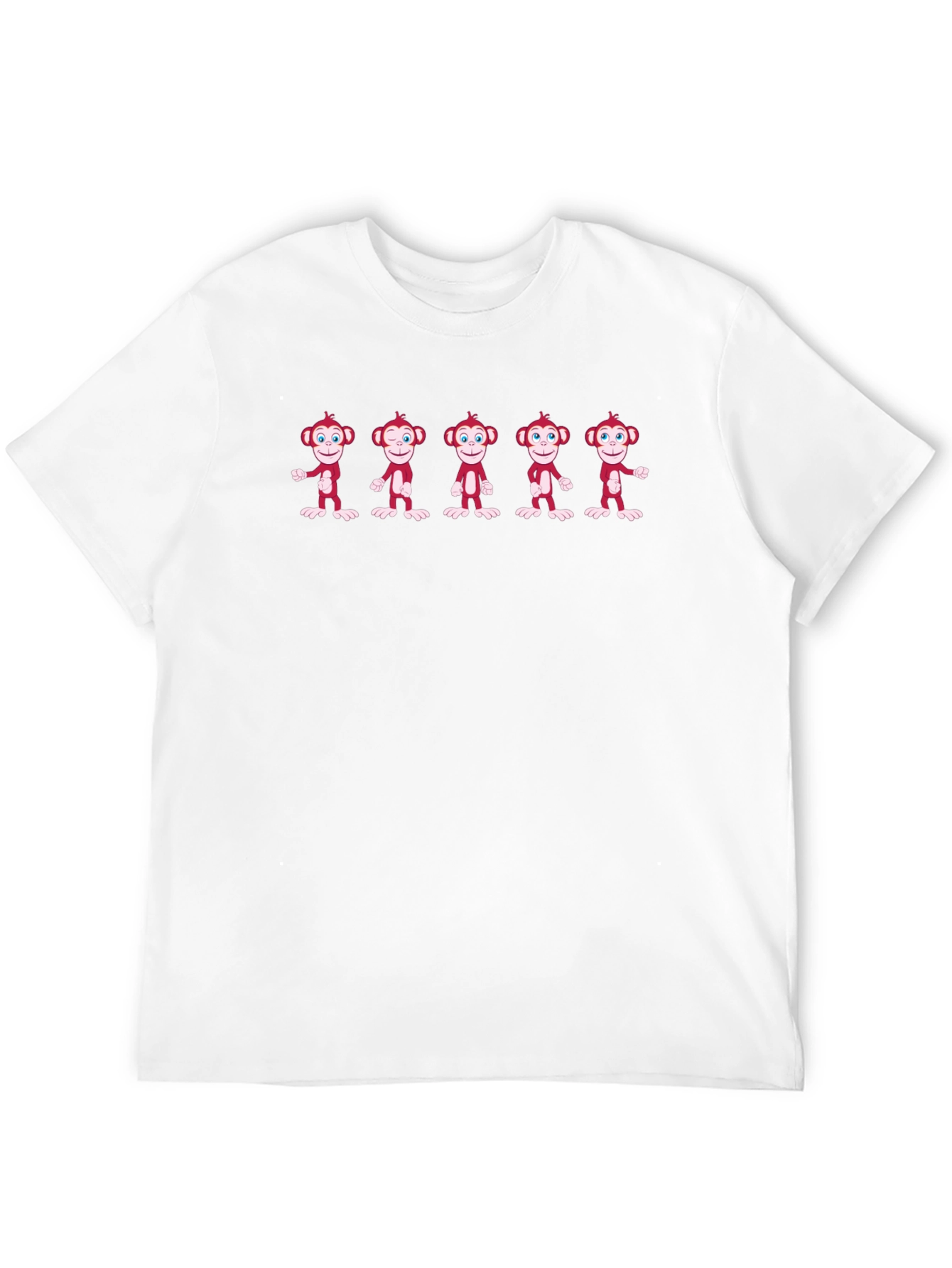 Monkey See Monkey Do Black T-Shirt