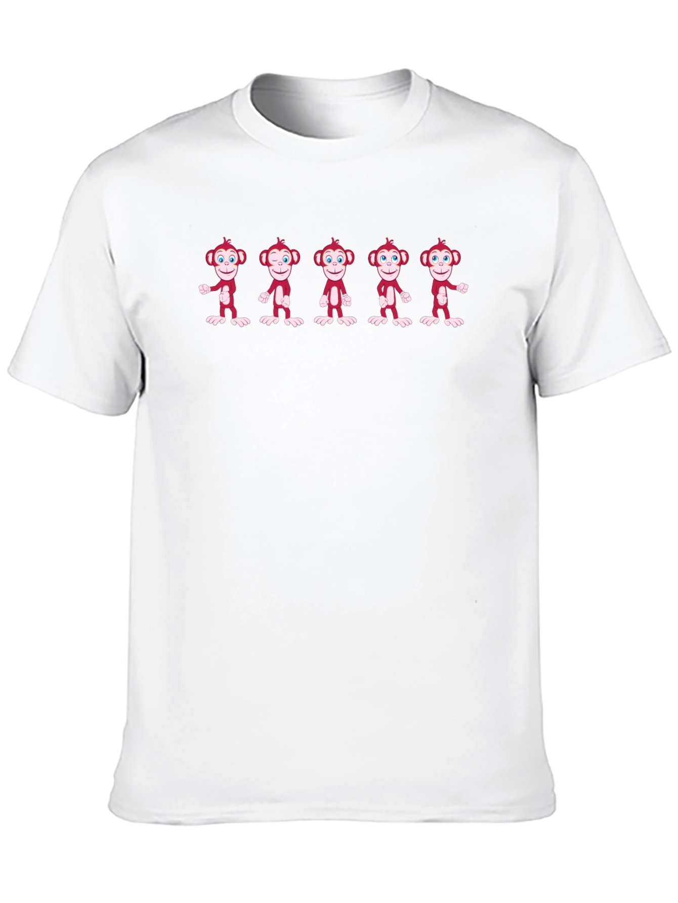 Monkey See Monkey Do Black T-Shirt