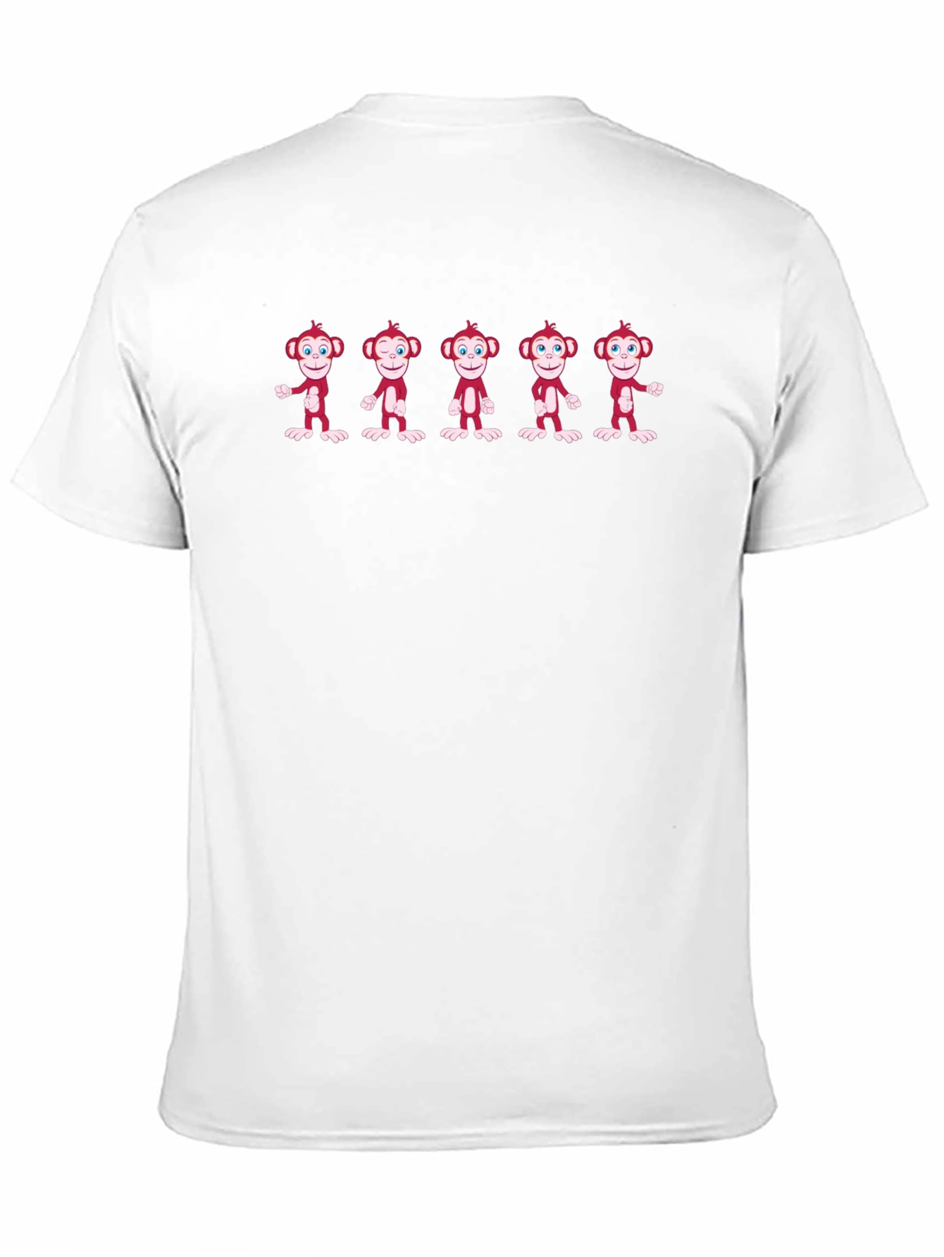Monkey See Monkey Do Black T-Shirt