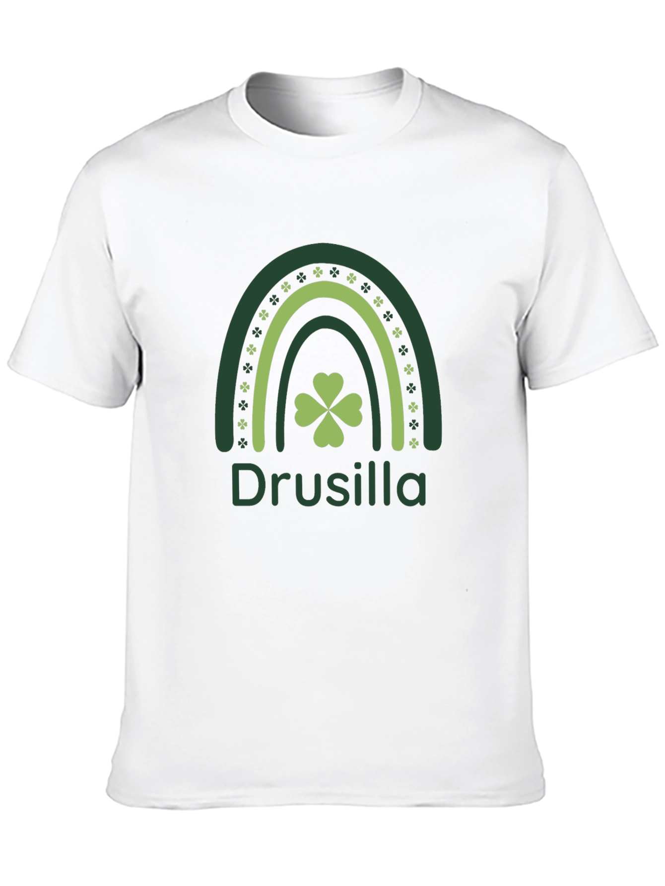 Drusilla St. Patricks Day Rainbow Graphic Tee