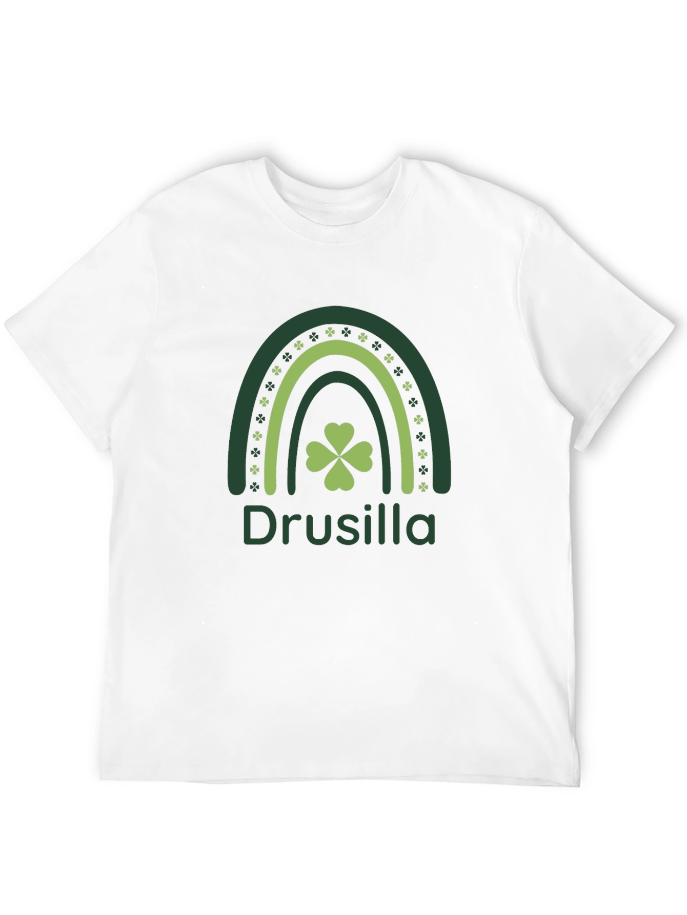 Drusilla St. Patricks Day Rainbow Graphic Tee