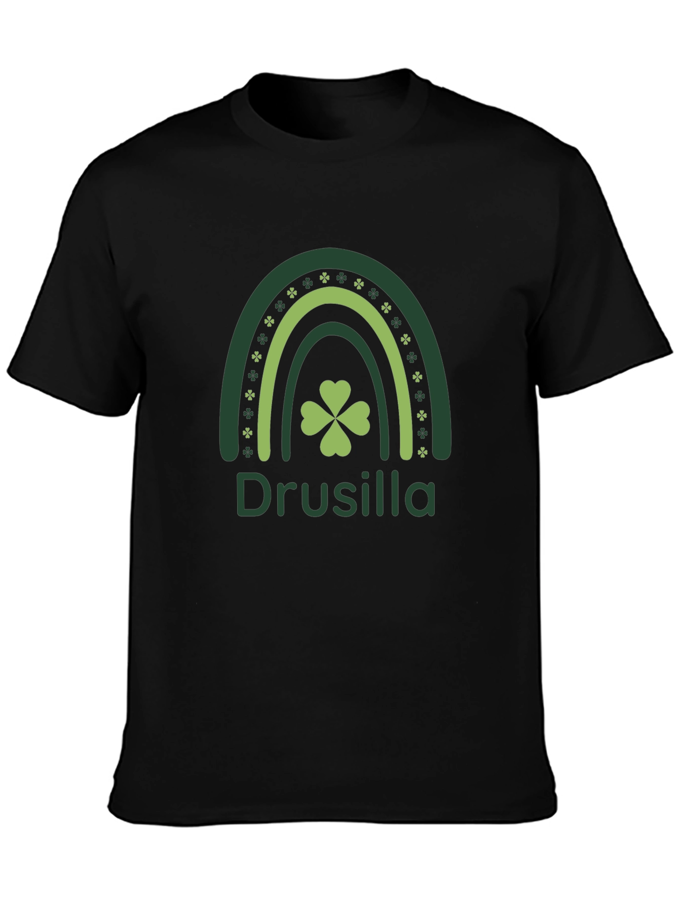 Drusilla St. Patricks Day Rainbow Graphic Tee