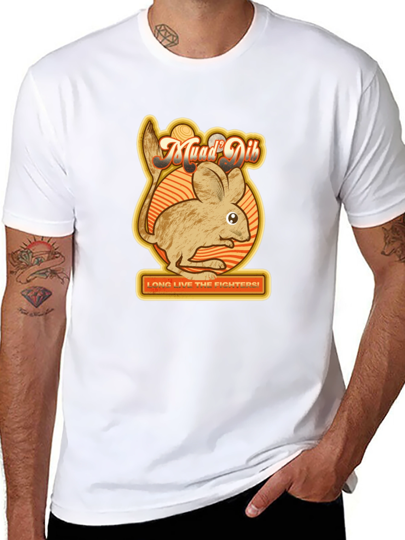 MuadDib Dune T-Shirt - Sci-Fi Inspired Design