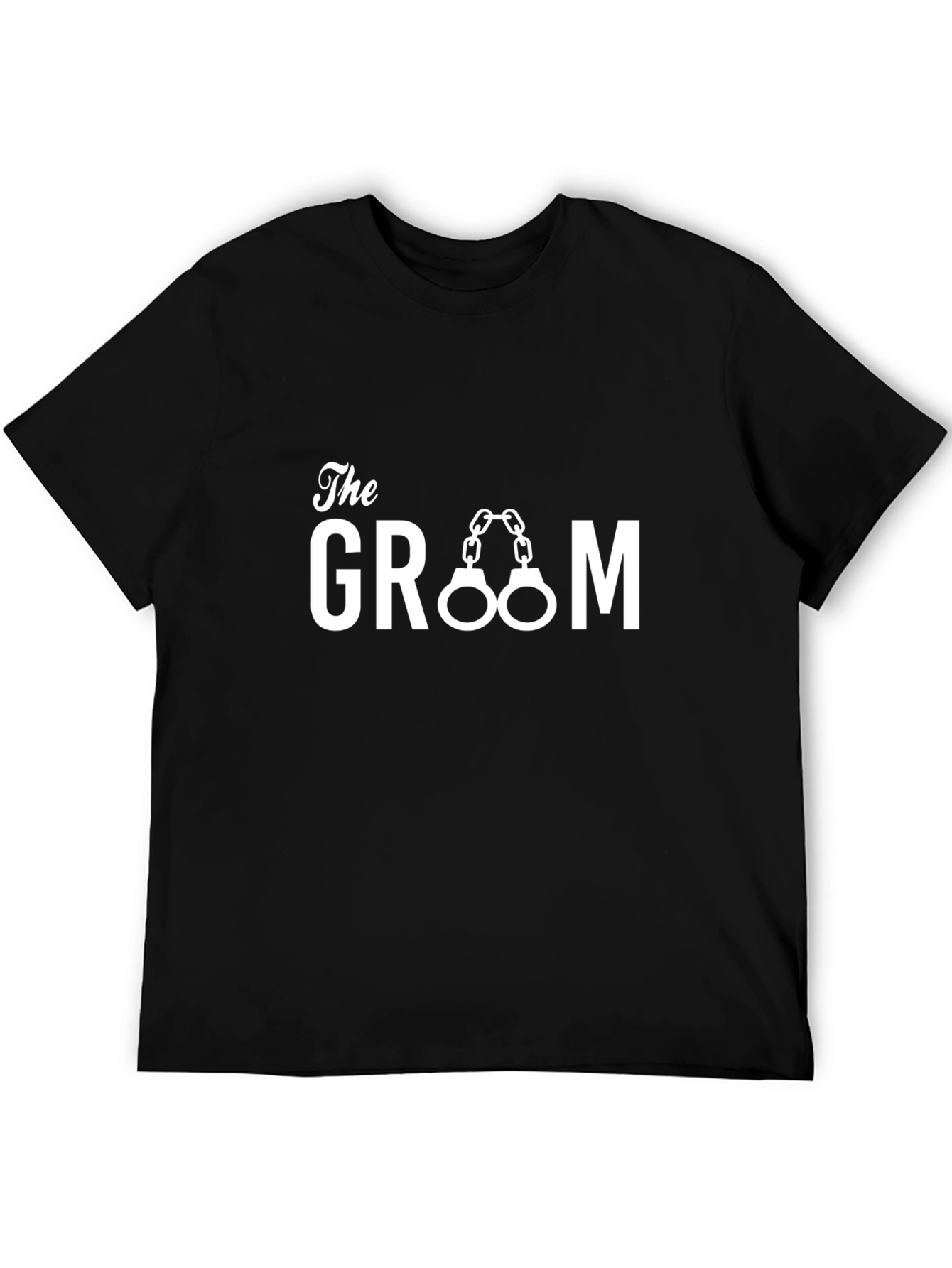 The Groom Handcuffed Graphic T-Shirt