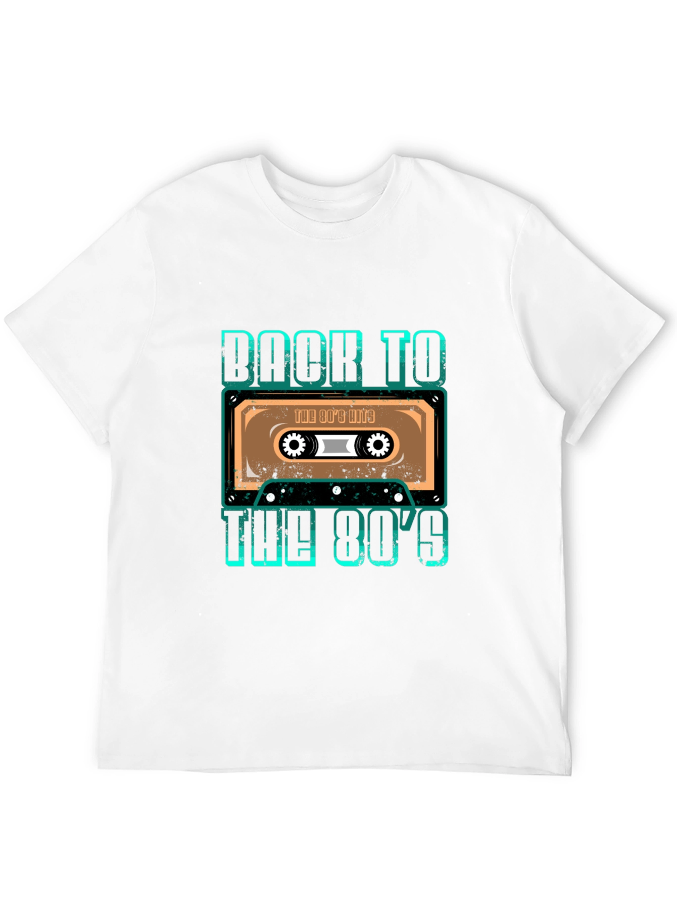 Retro 80s Cassette Tape Graphic T-Shirt