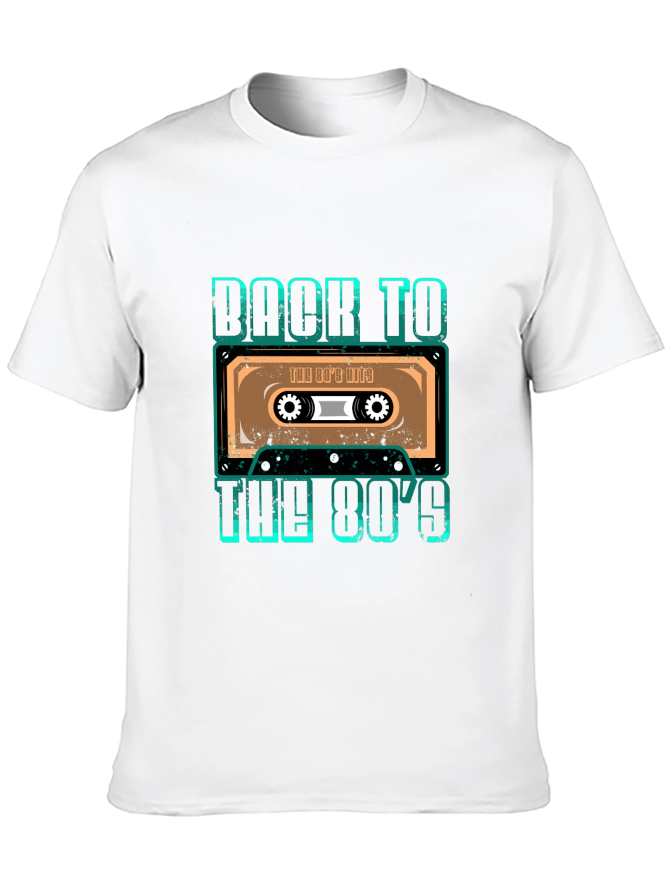 Retro 80s Cassette Tape Graphic T-Shirt