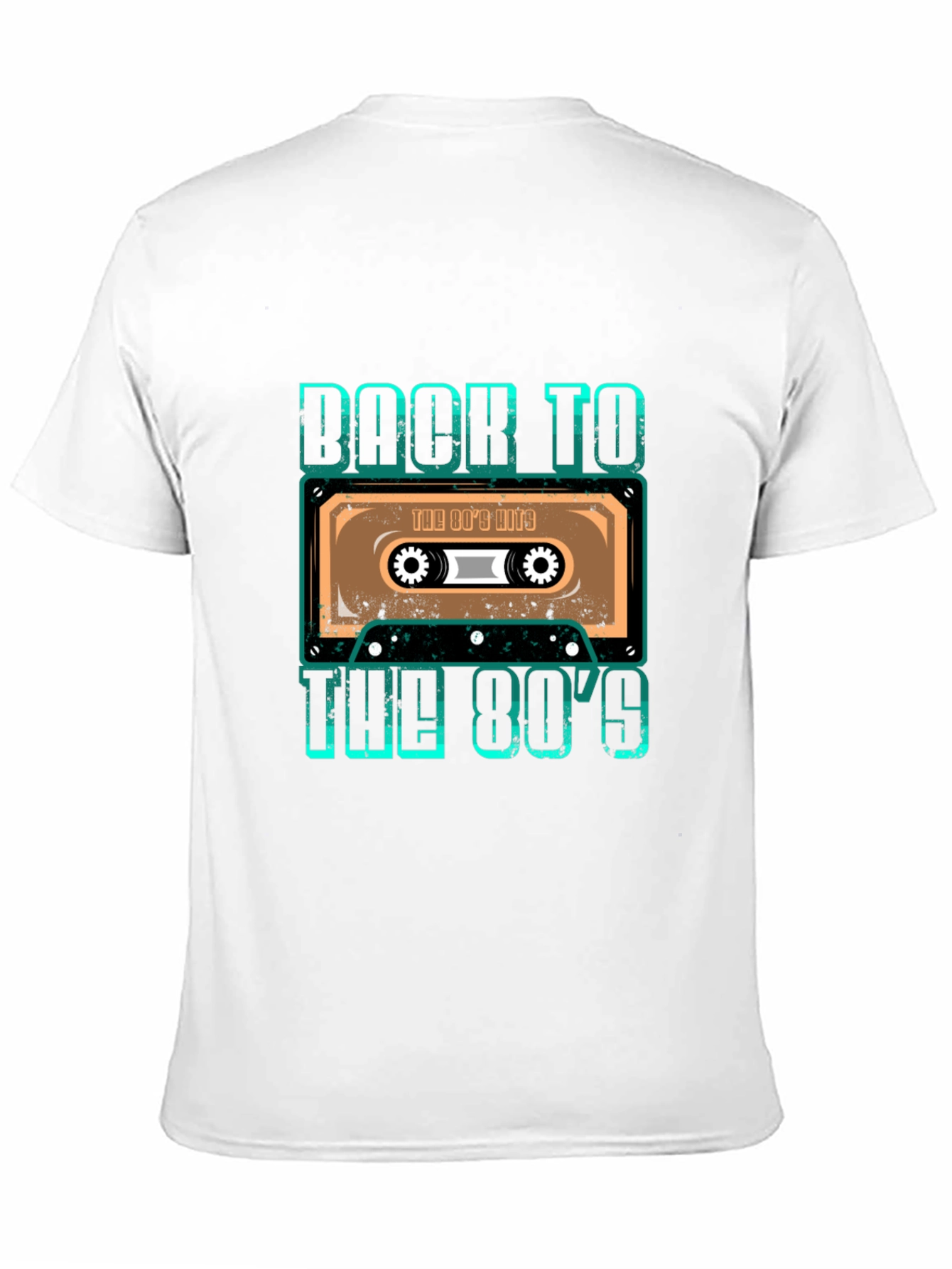 Retro 80s Cassette Tape Graphic T-Shirt