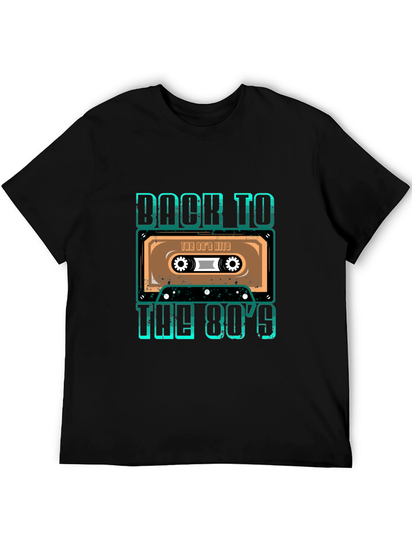 Retro 80s Cassette Tape Graphic T-Shirt