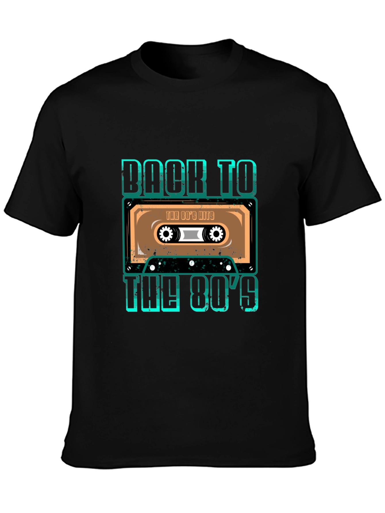 Retro 80s Cassette Tape Graphic T-Shirt