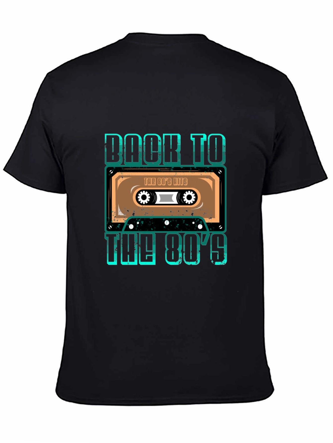 Retro 80s Cassette Tape Graphic T-Shirt