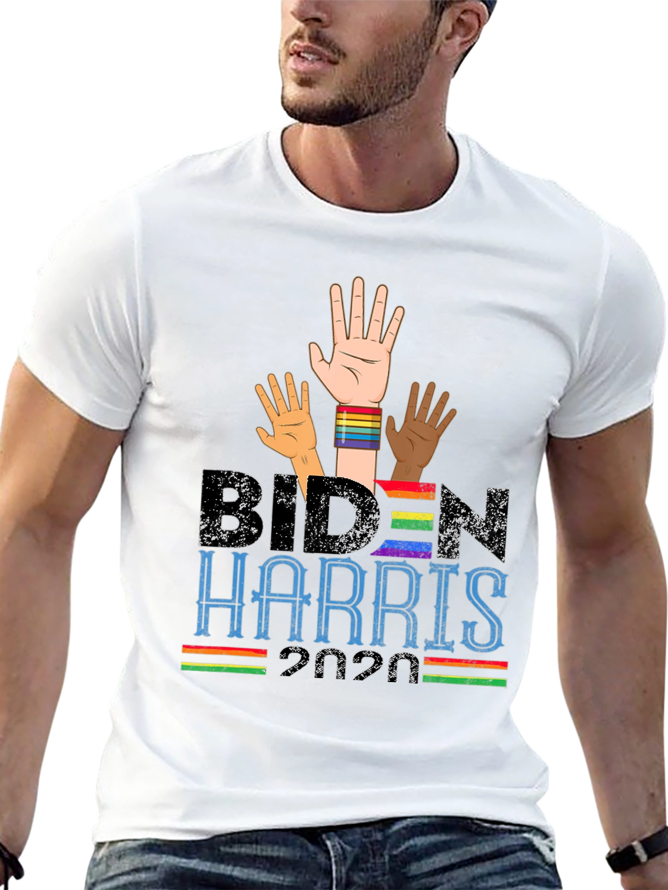 Biden Harris 2020 Pride T-Shirt