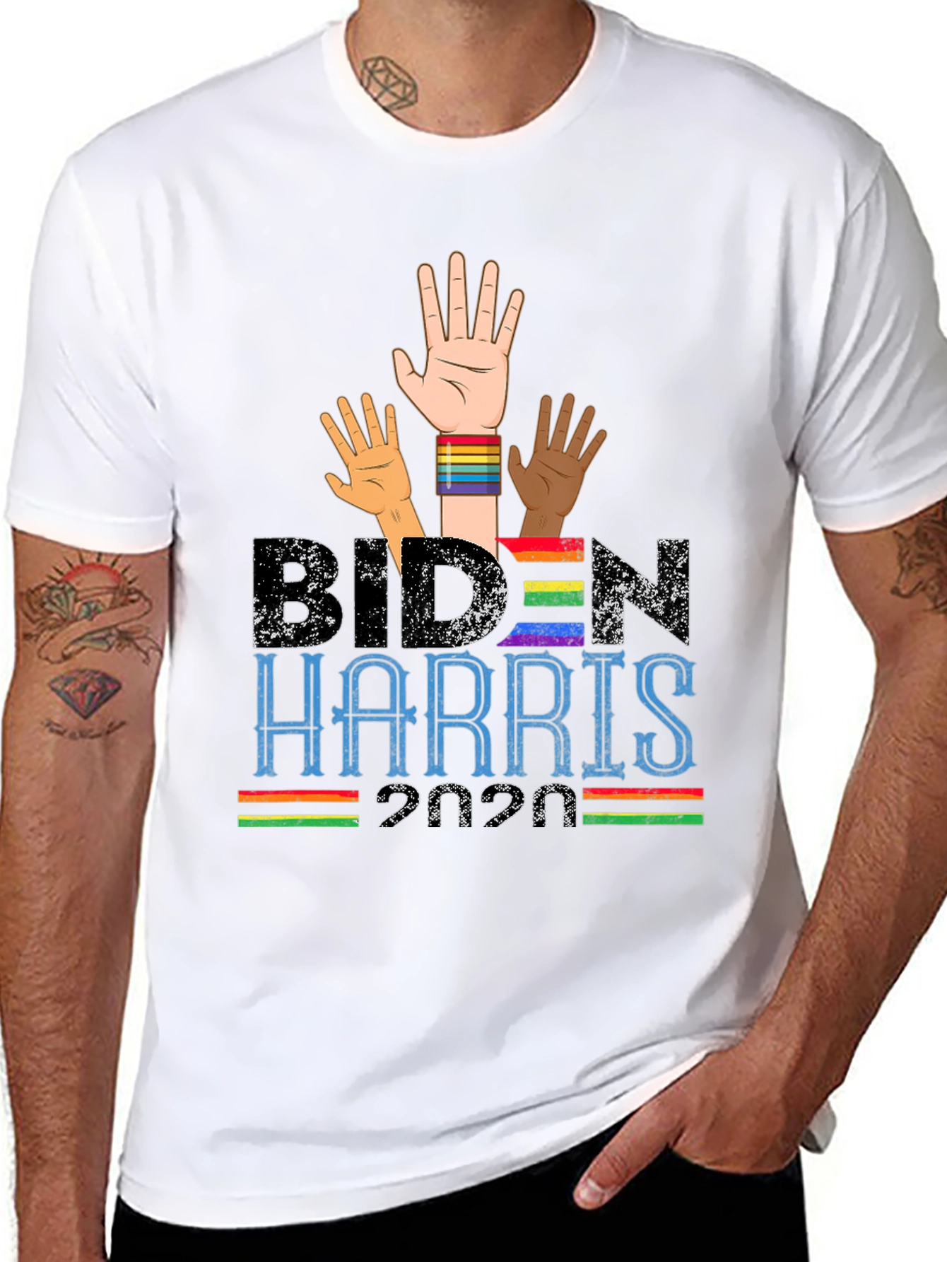 Biden Harris 2020 Pride T-Shirt