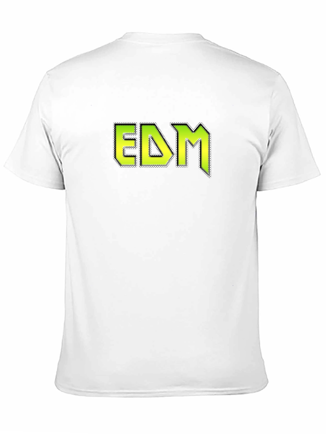 EDM Graphic T-Shirt - Black Cotton Blend Tee