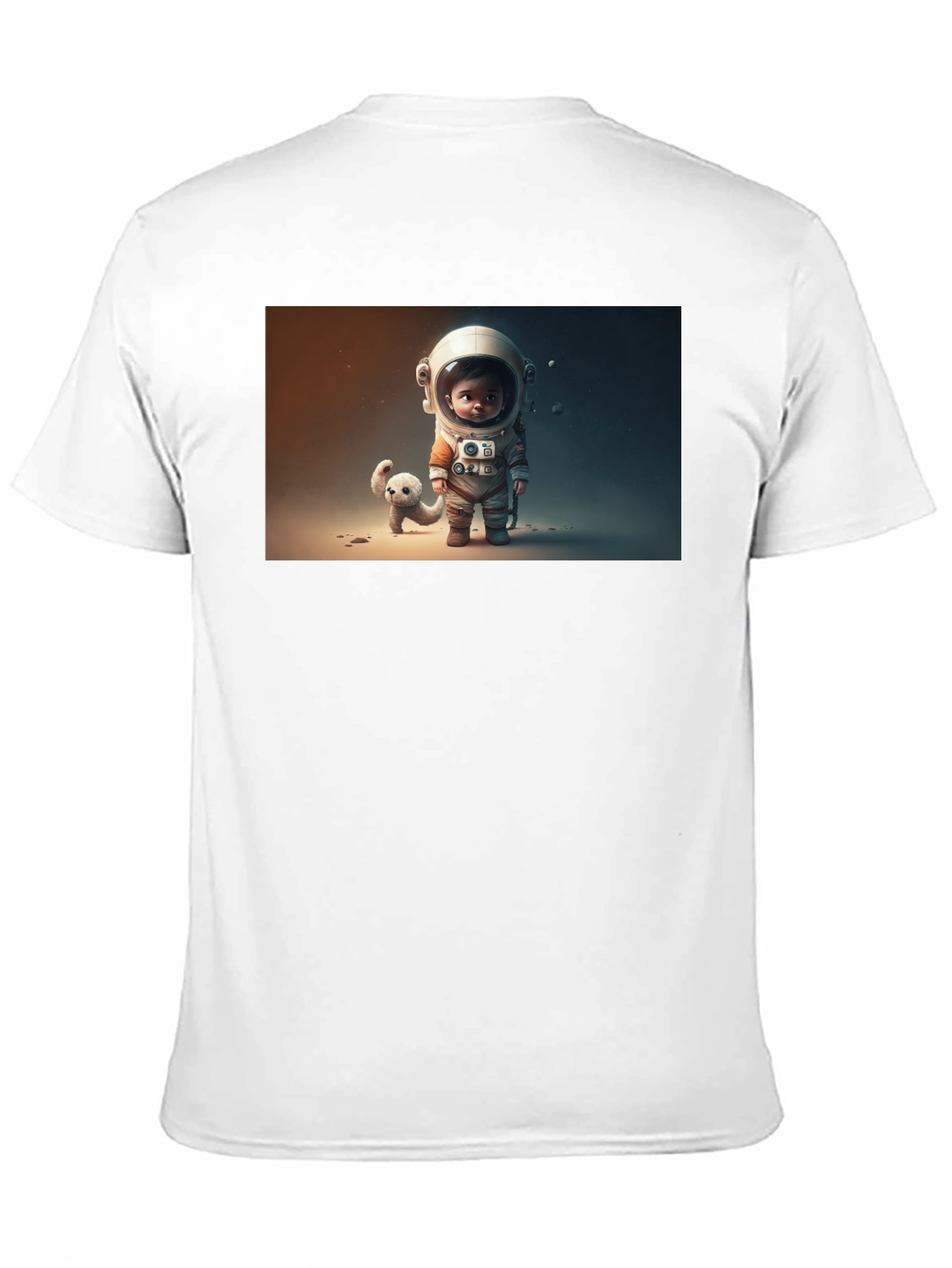 Astronaut & Friend Graphic Tee - Black
