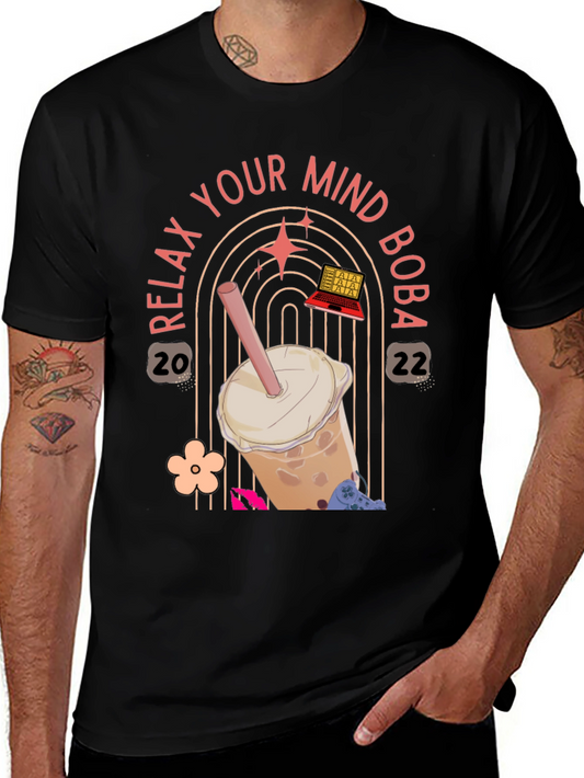 Relax Your Mind Boba 2022 Graphic Tee