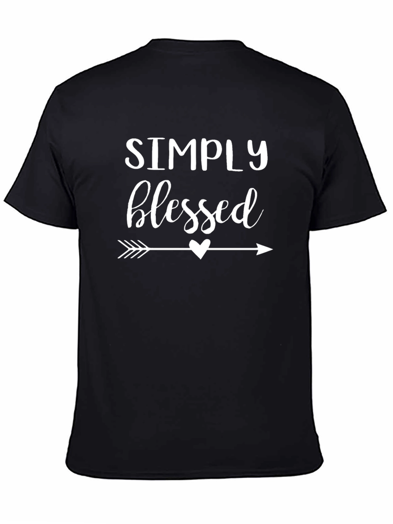 Simply Blessed Arrow Heart T-Shirt