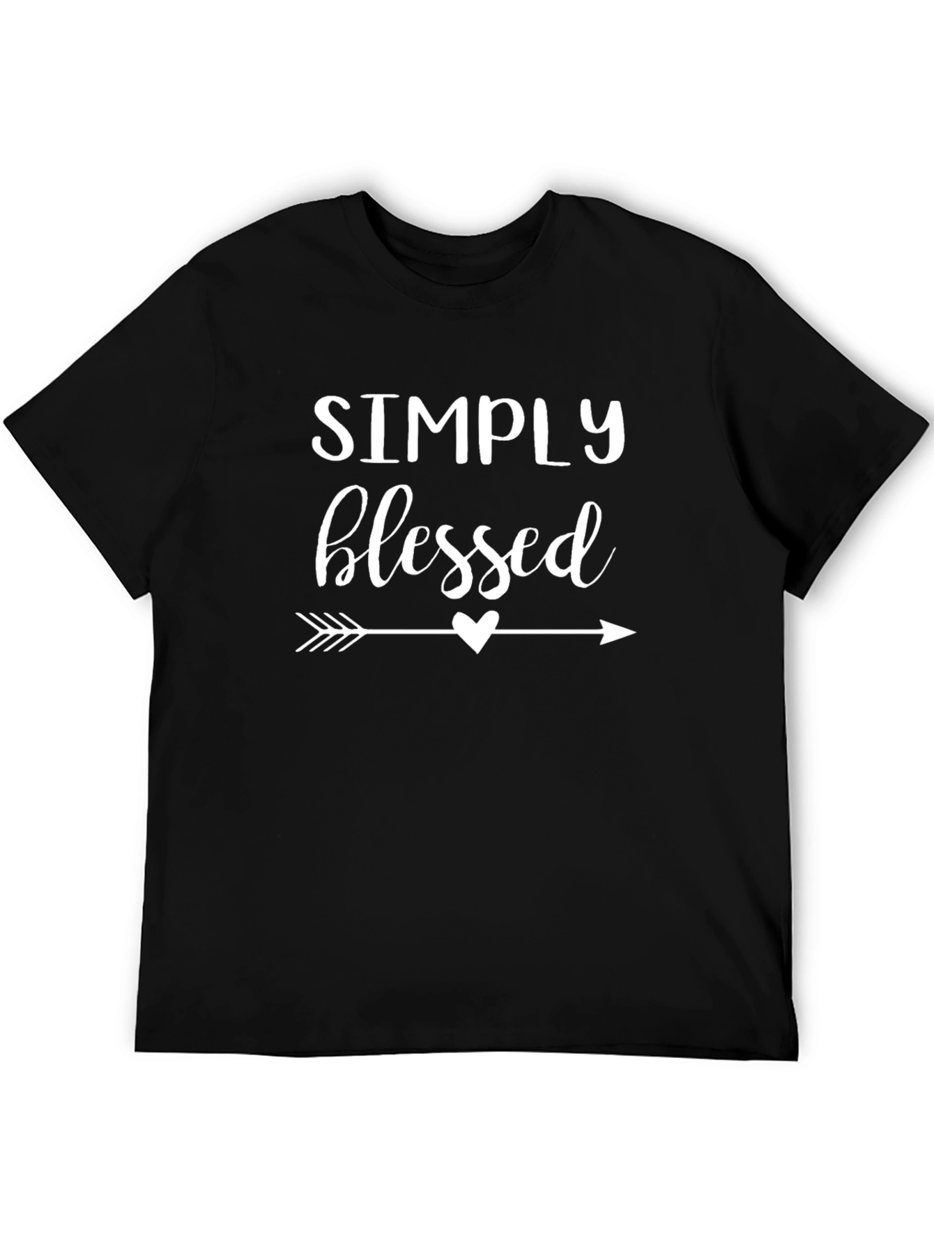 Simply Blessed Arrow Heart T-Shirt