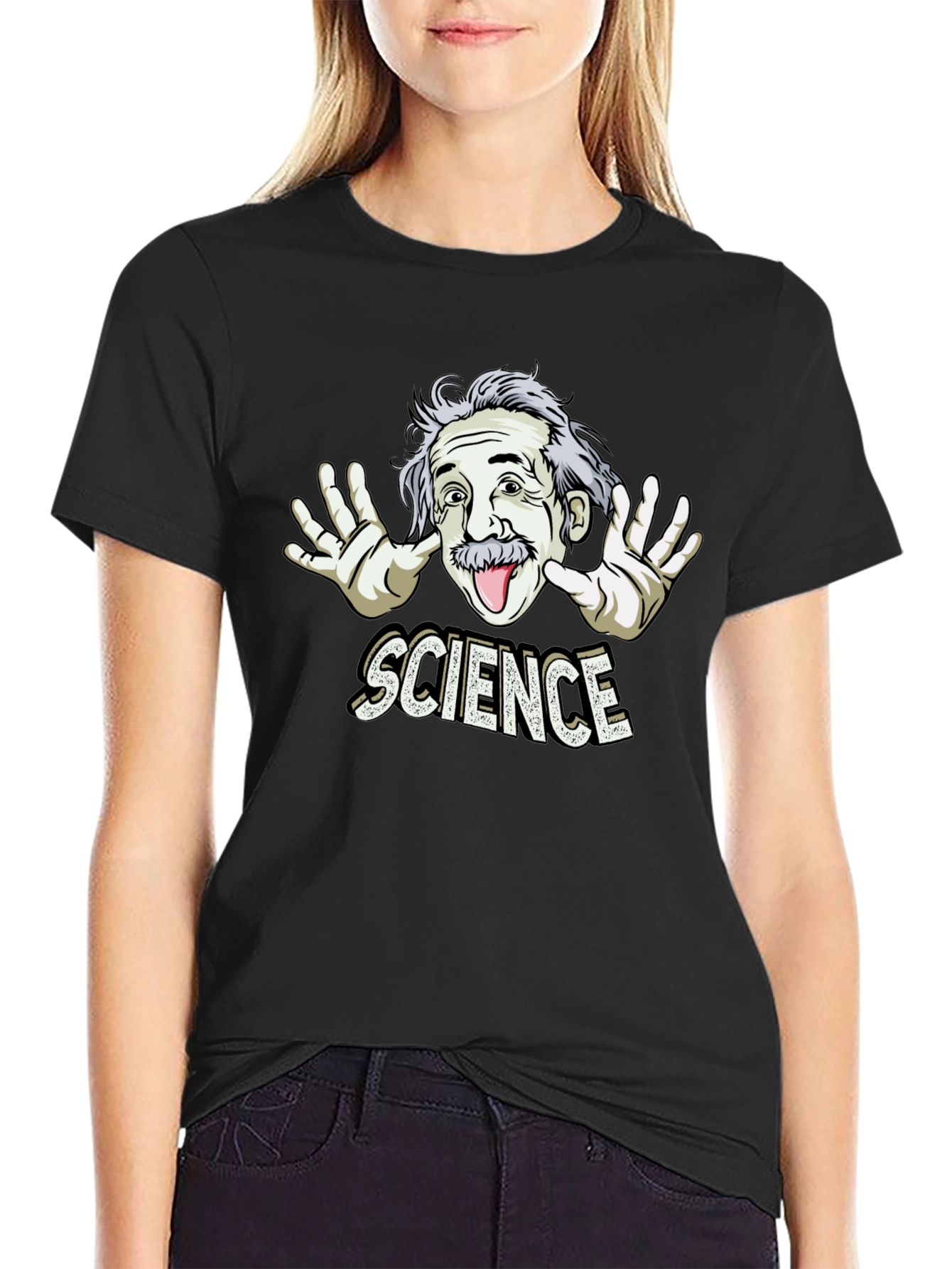 Science Einstein Graphic Tee