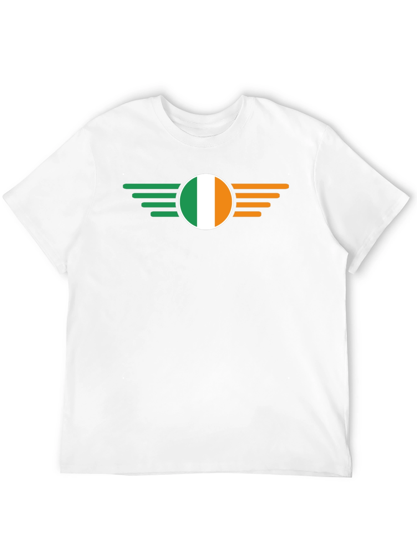 Ireland Flag Wing Black T-Shirt