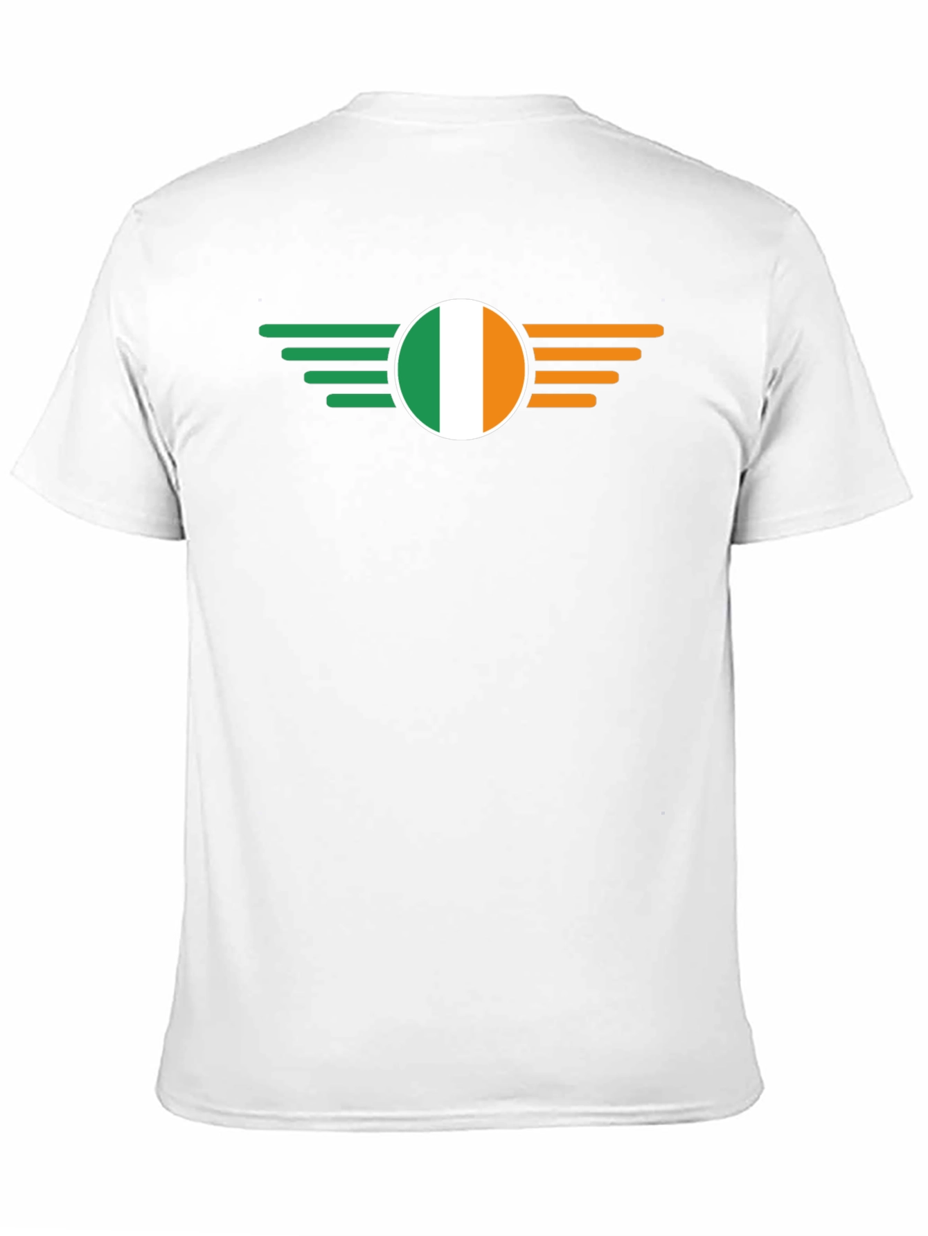 Ireland Flag Wing Black T-Shirt