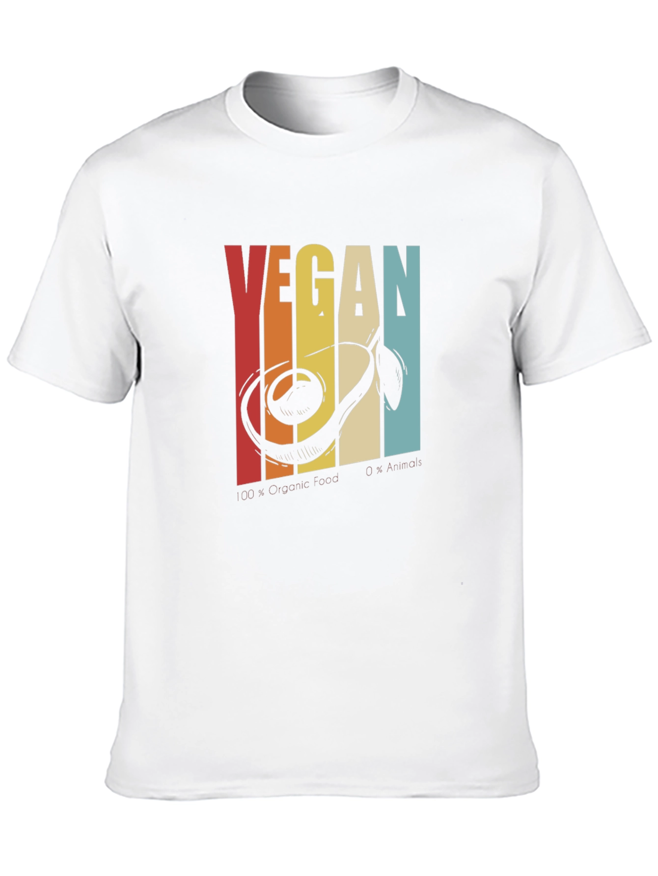 Retro Vegan Avocado T-Shirt