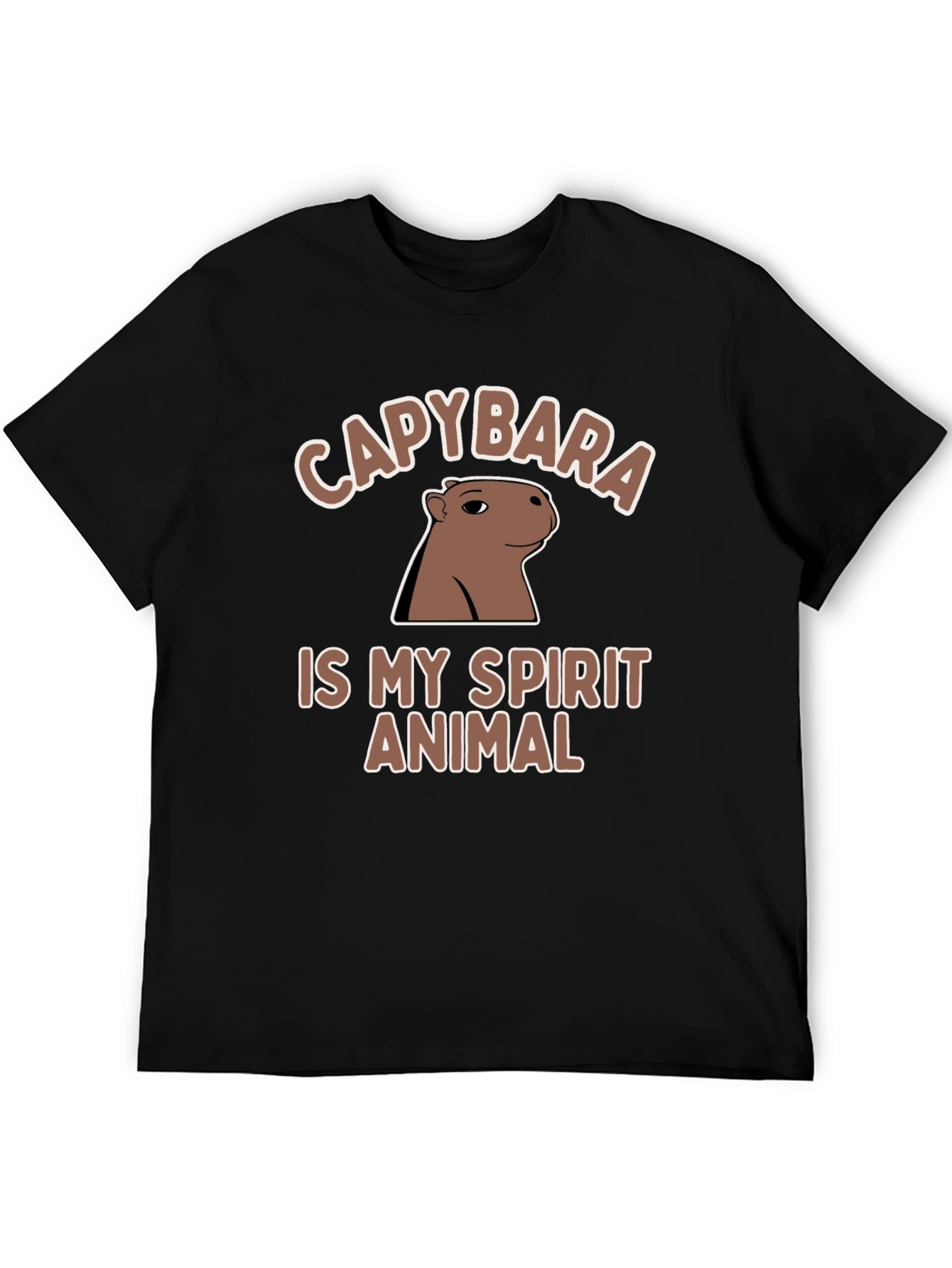 Capybara Spirit Animal T-Shirt - Unique Graphic Tee