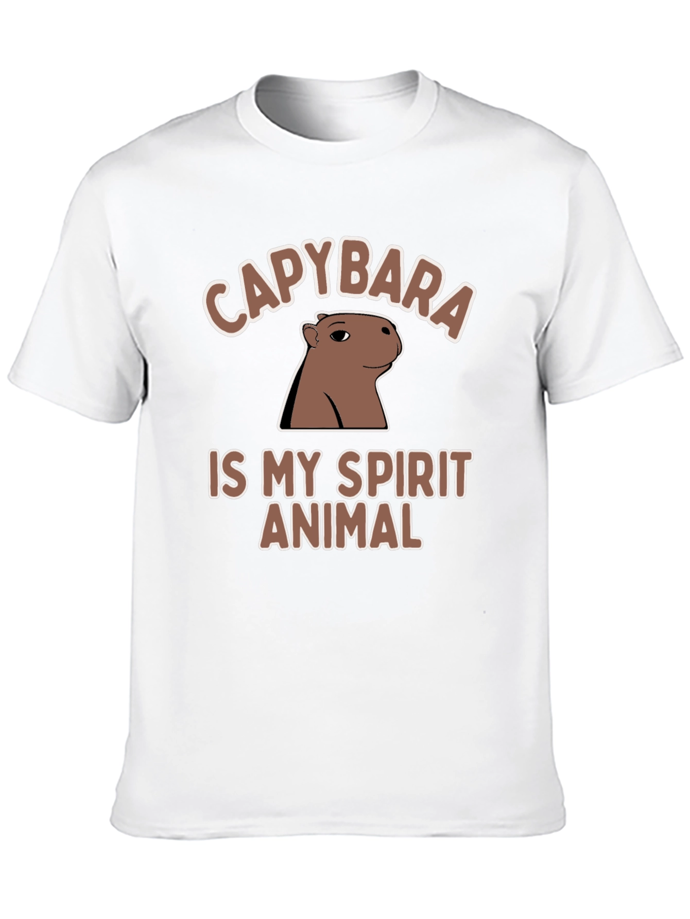 Capybara Spirit Animal T-Shirt - Unique Graphic Tee